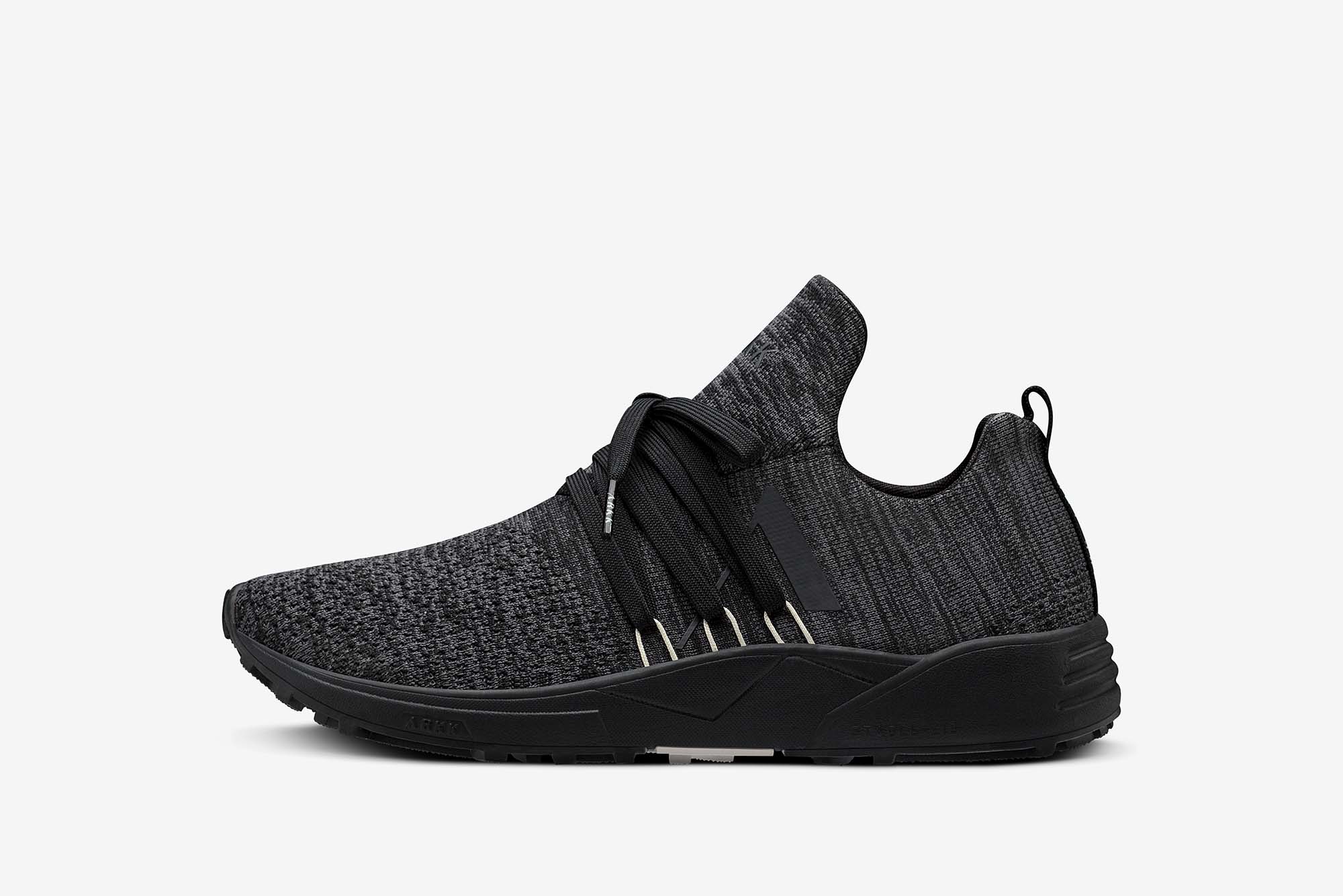 ARKK Collection Raven FG S-E15 Vibram® Disrupted Black Moon Grey-Women Raven Black