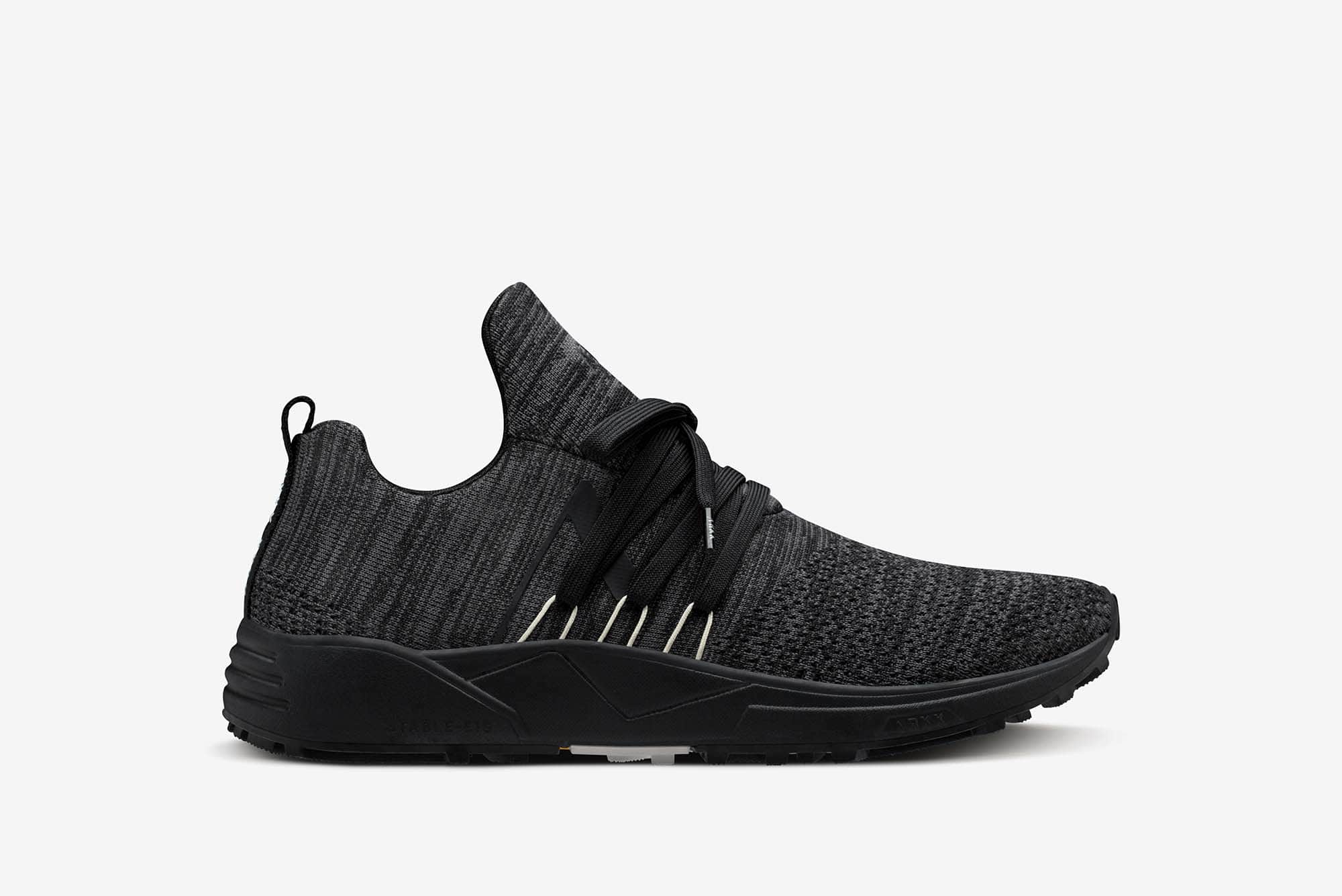 ARKK Collection Raven FG S-E15 Vibram® Disrupted Black Moon Grey-Women Raven Black