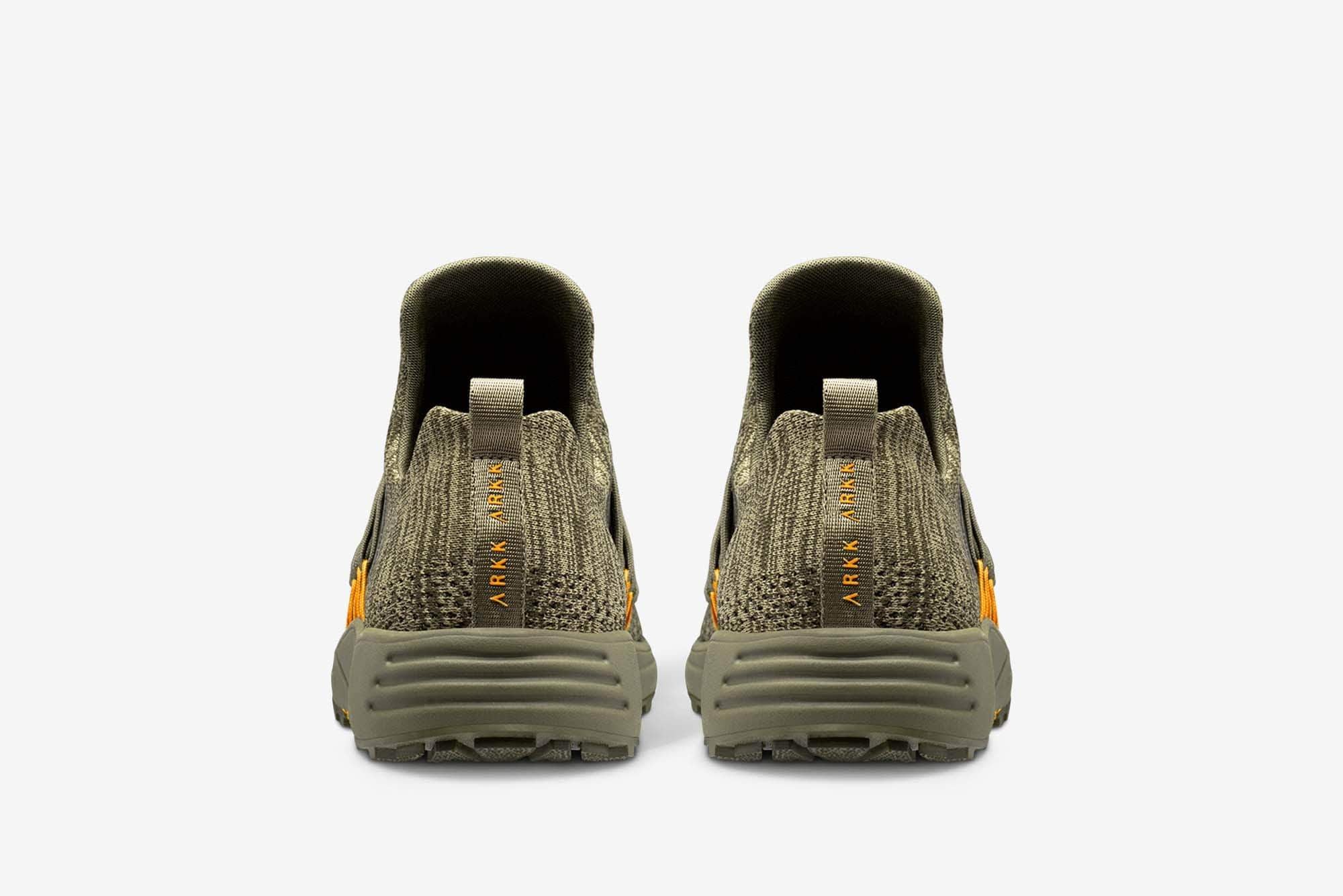 ARKK Collection Raven FG S-E15 Vibram® Disrupted Dark Olive Burnt Orange-Men Raven Dark Olive