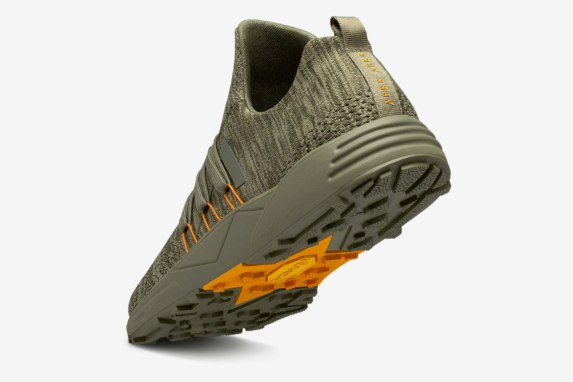 ARKK Collection Raven FG S-E15 Vibram® Disrupted Dark Olive Burnt Orange-Women Raven Dark Olive