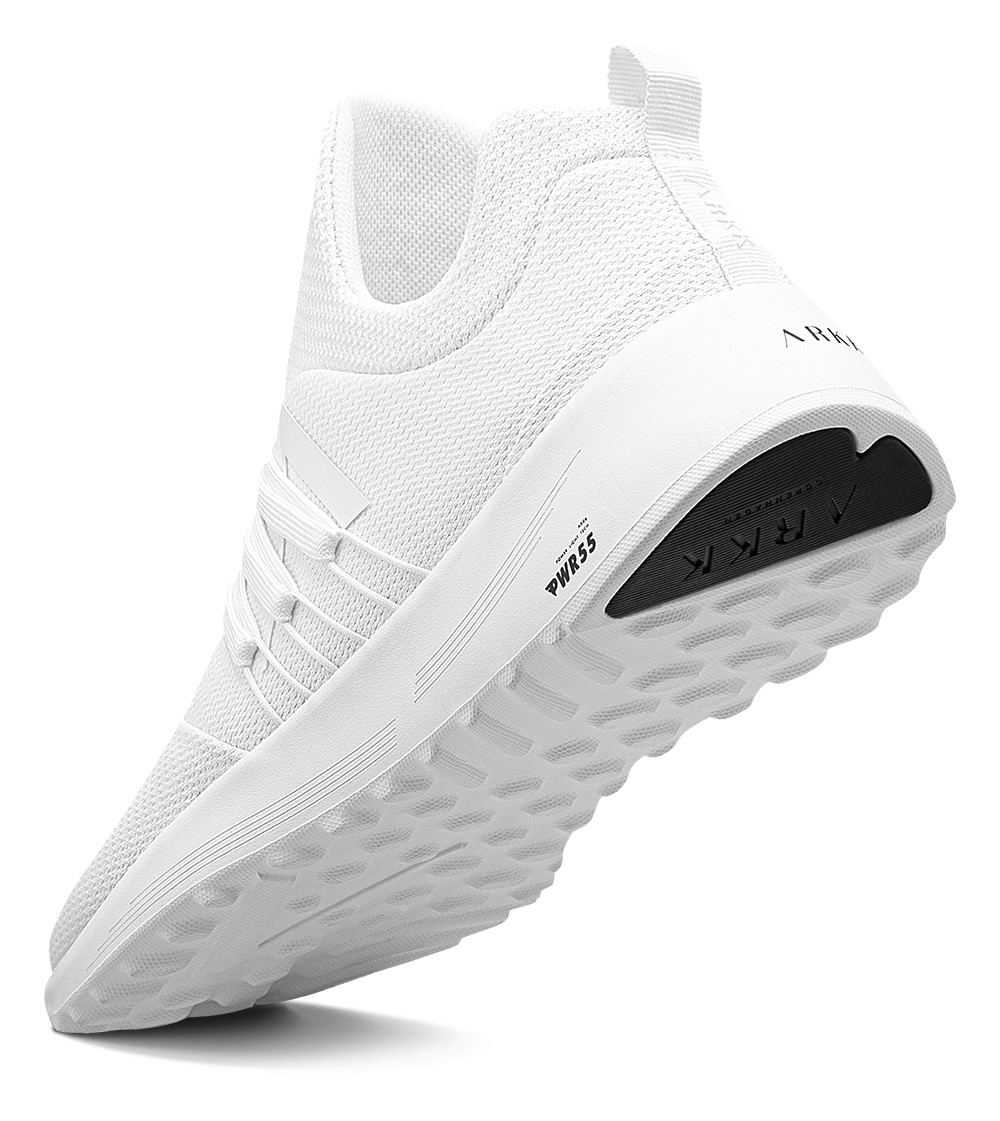 ARKK Collection Raven Mesh PET 2.0 PWR55 | Triple White | Men Raven