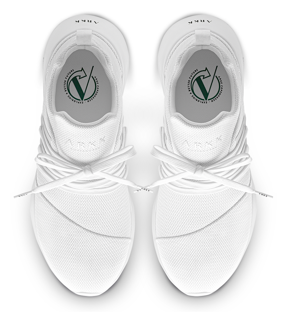 ARKK Collection Raven Mesh PET 2.0 PWR55 | Triple White | Men Raven