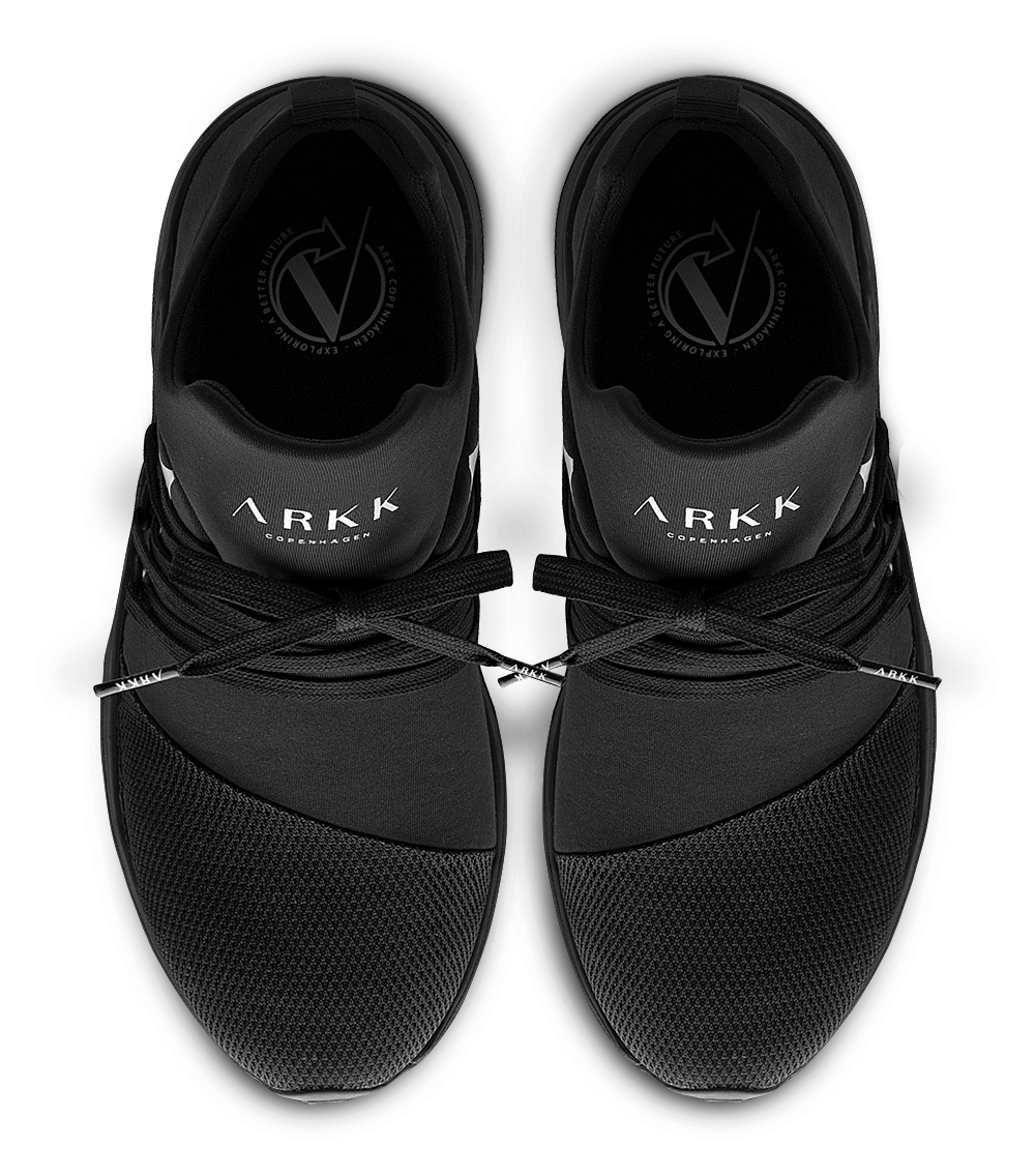 ARKK NOS Raven Mesh PET S-E15 | All Black White | Women Raven