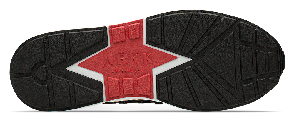ARKK NOS Raven Mesh PET S-E15 | Black White | Men Raven