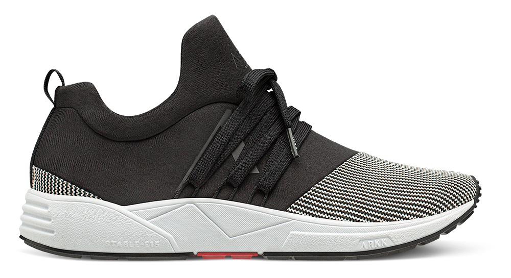ARKK NOS Raven Mesh PET S-E15 | Black White | Men Raven