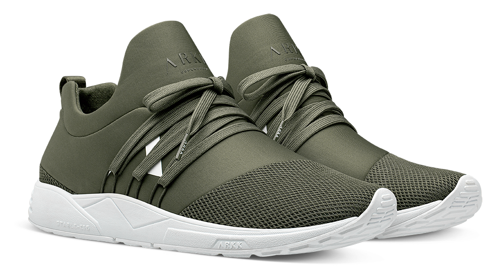 ARKK NOS  Raven Mesh PET S-E15 | Dark Army White | Men Raven
