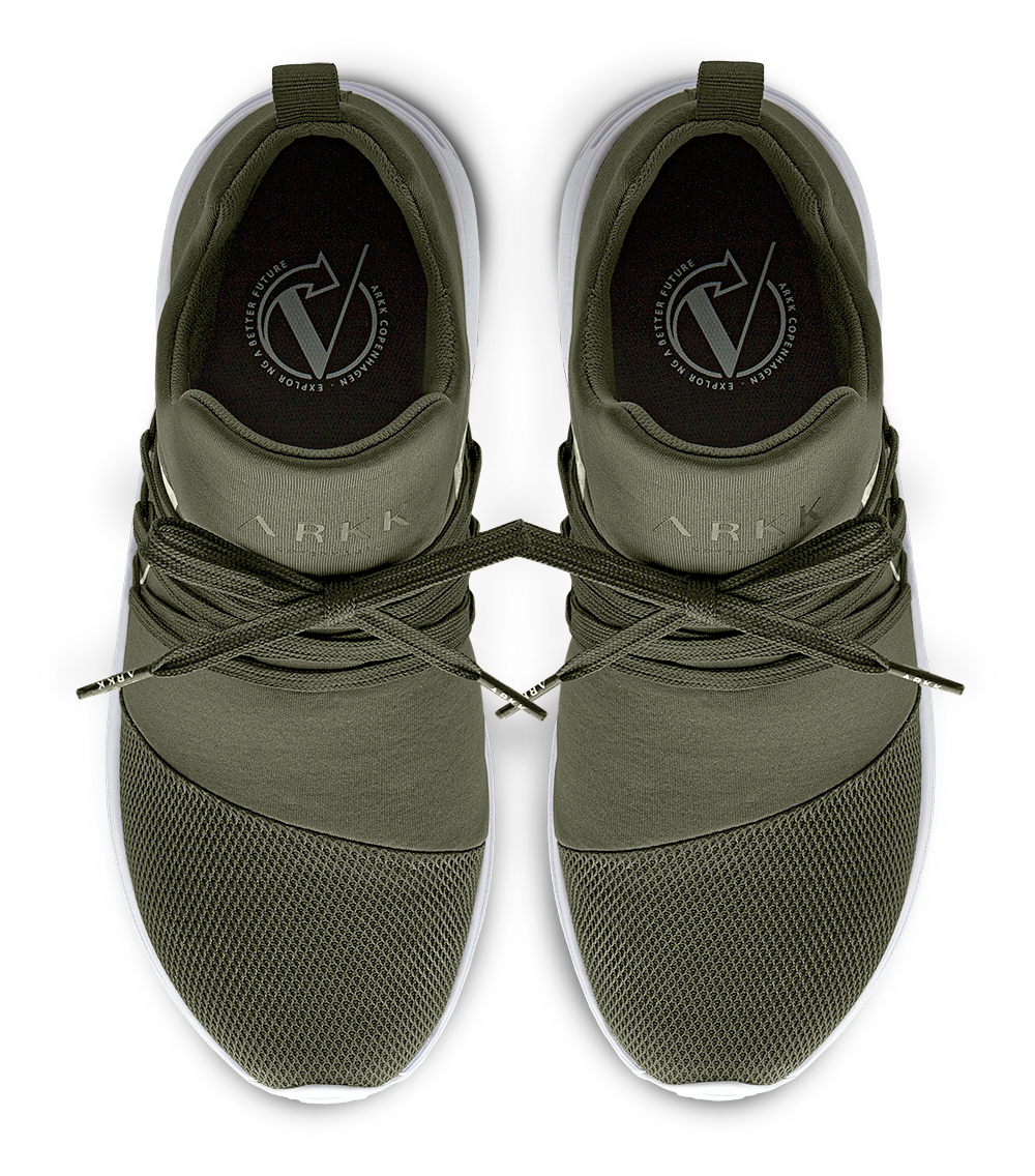 ARKK NOS  Raven Mesh PET S-E15 | Dark Army White | Men Raven
