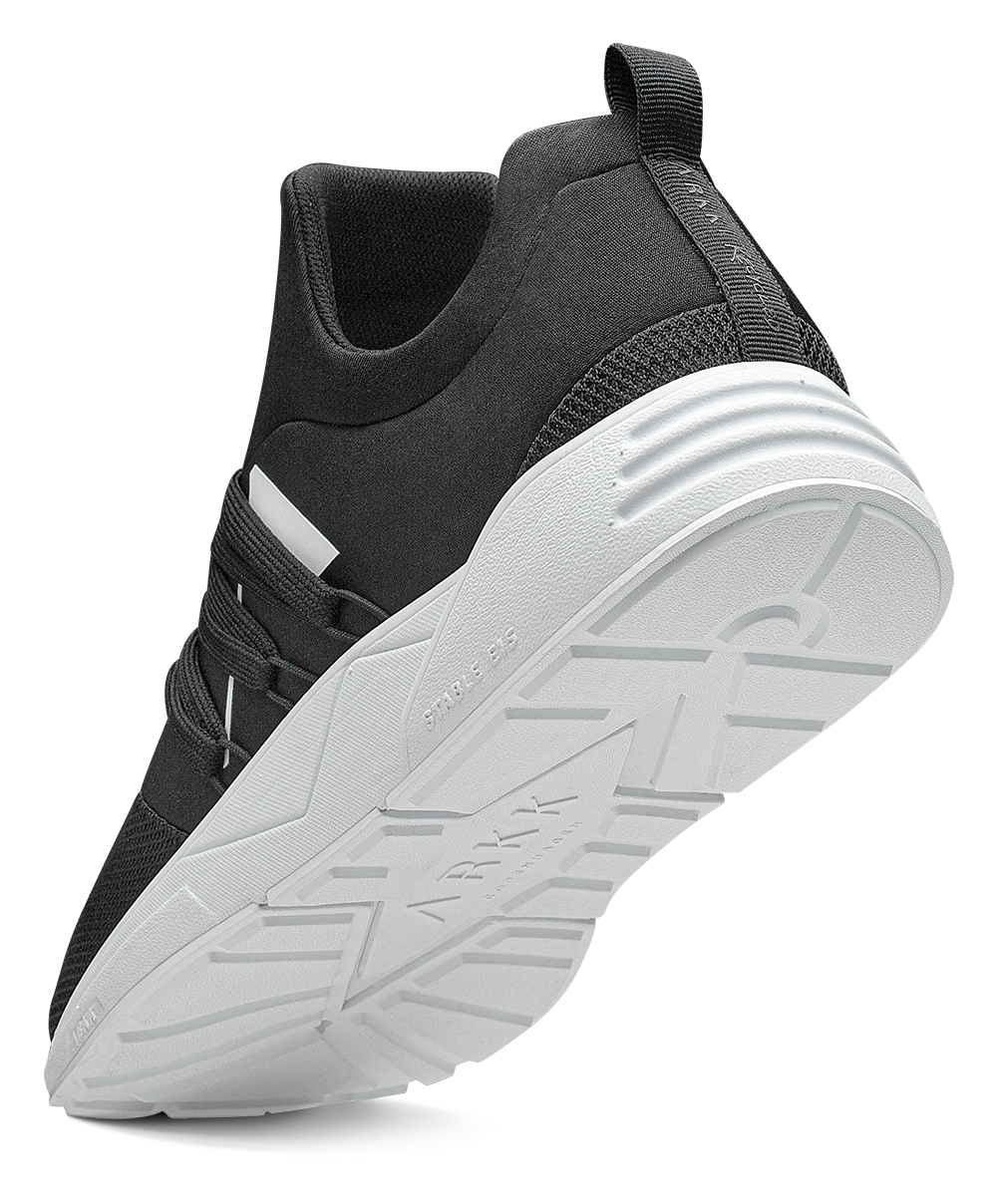 ARKK NOS Raven Mesh PET S-E15 | Jet Black White | Women Raven