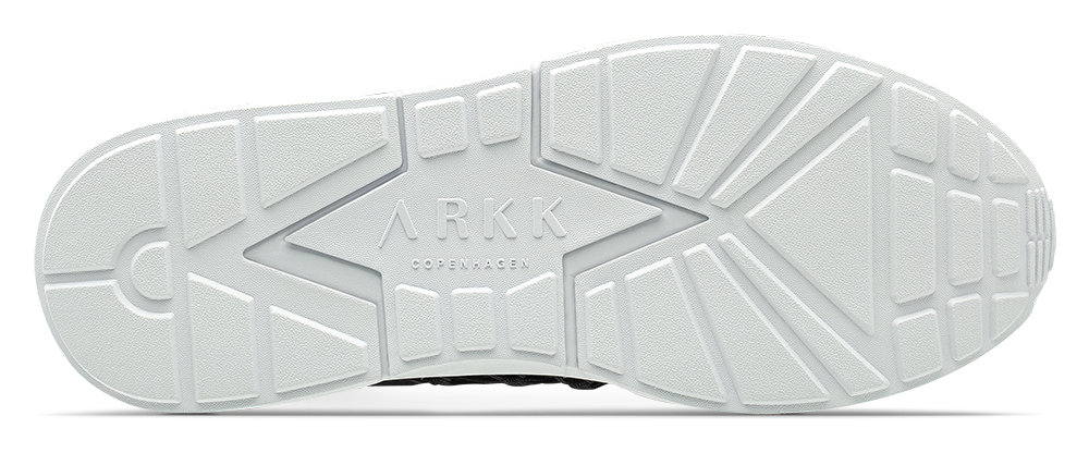 ARKK NOS Raven Mesh PET S-E15 | Jet Black White | Women Raven