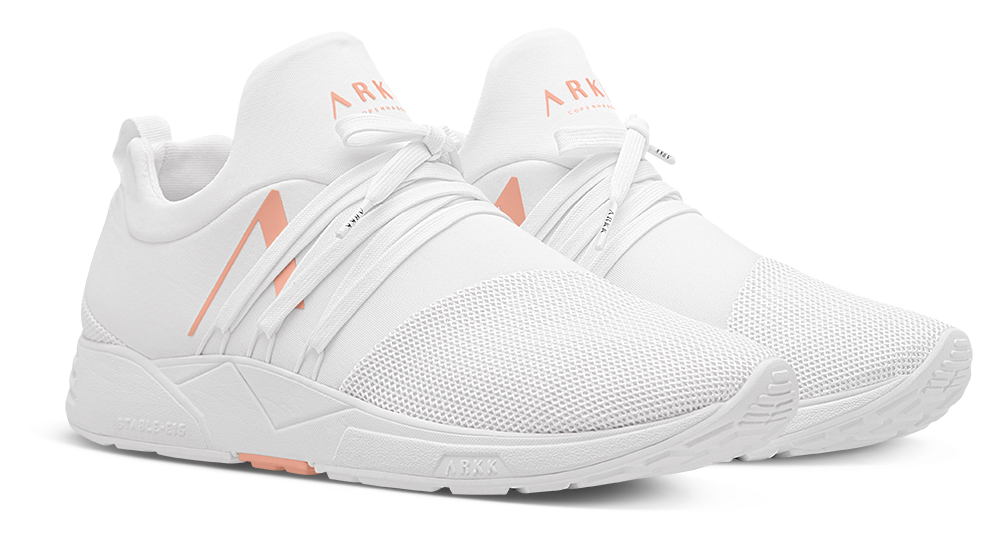 ARKK Collection Raven Mesh PET S-E15 | White Peach | Women Raven