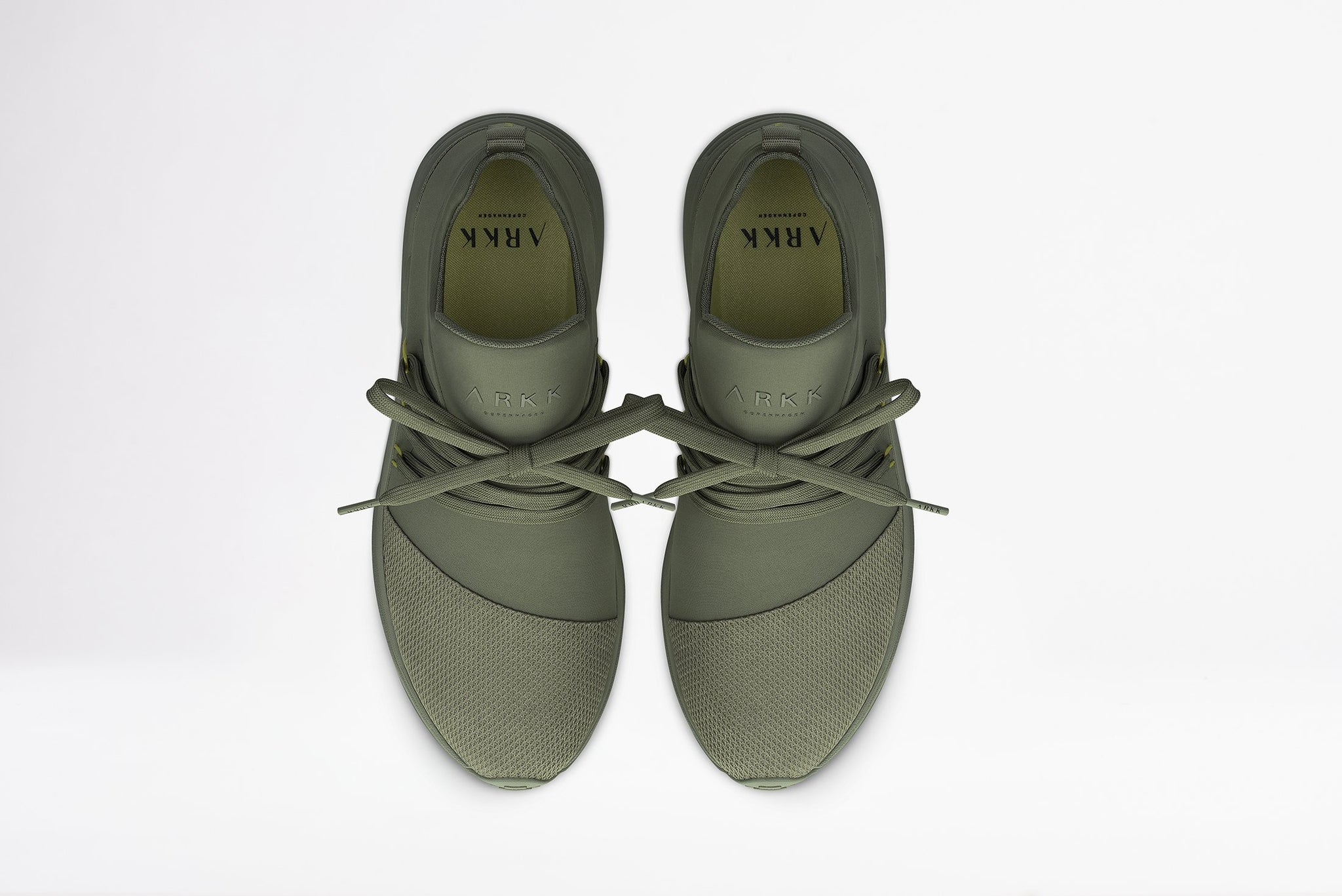 ARKK Copenhagen - Essential Line Raven Mesh S-E15 Army Soft Yellow - Men Raven