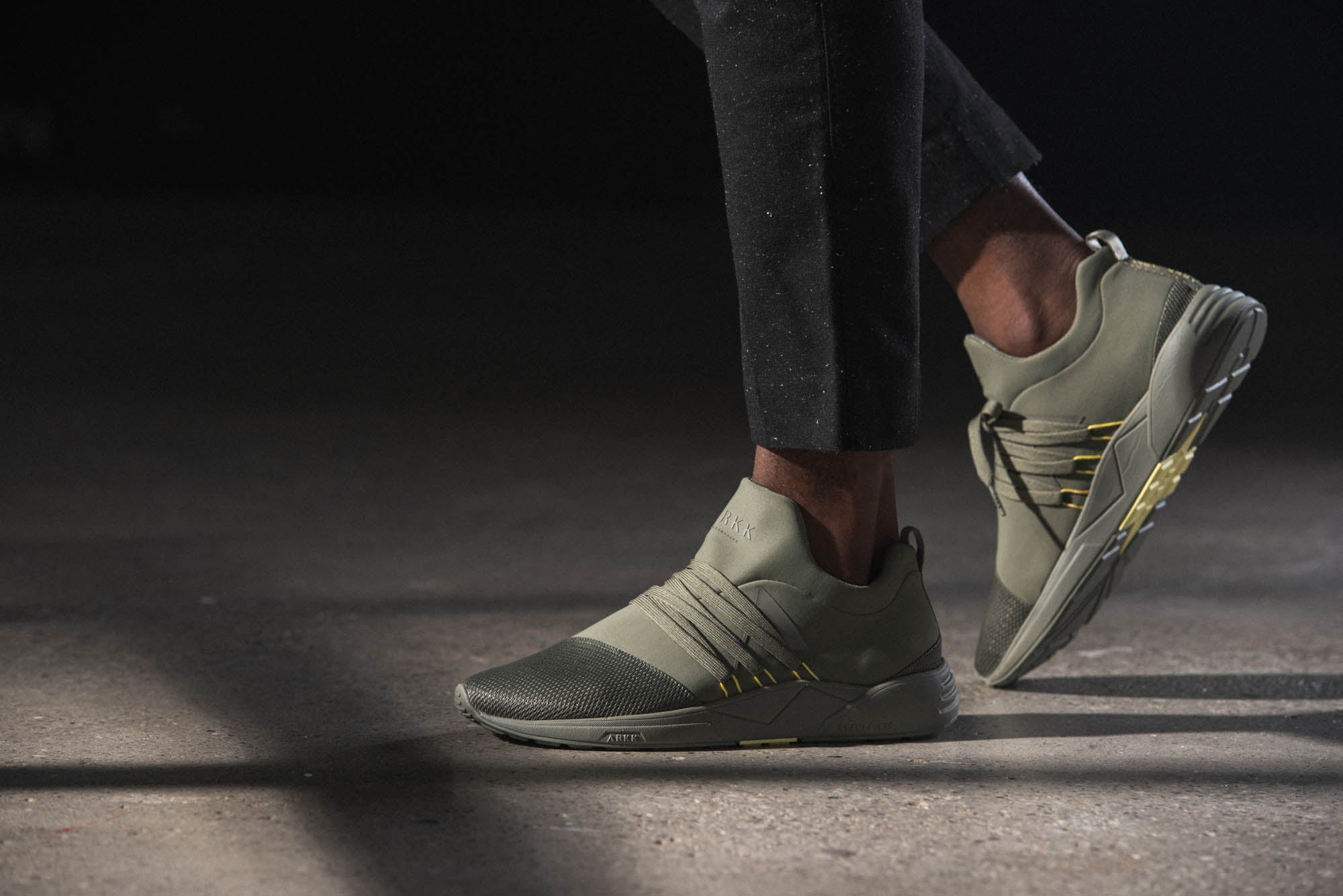 ARKK Collection Raven Mesh S-E15 Army Soft Yellow - Men Raven Army