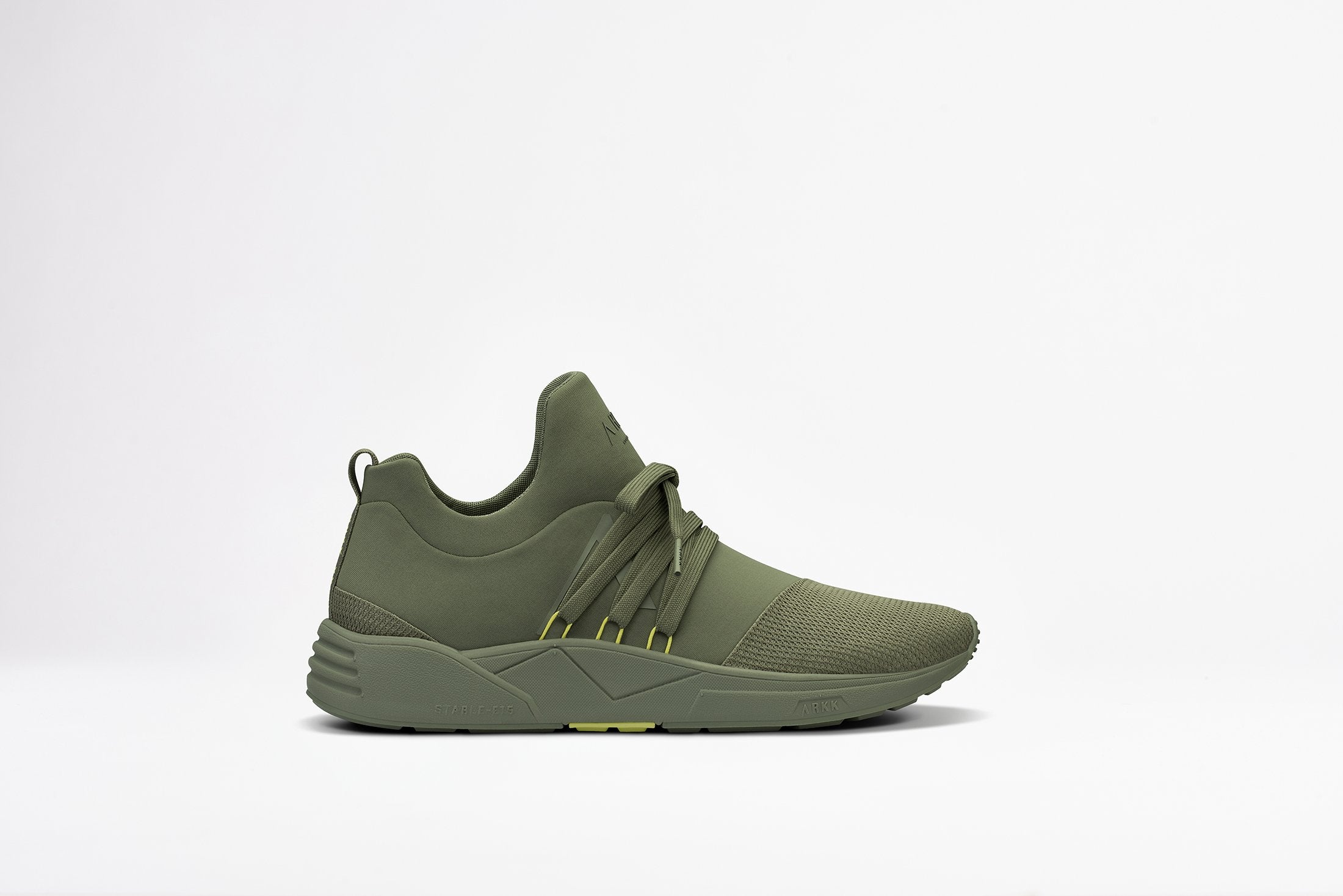 ARKK Copenhagen - Essential Line Raven Mesh S-E15 Army Soft Yellow - Men Raven
