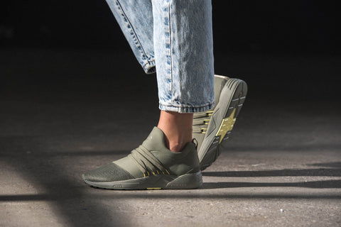 ARKK Copenhagen - Essential Line Raven Mesh S-E15 Army Soft Yellow - Women Raven
