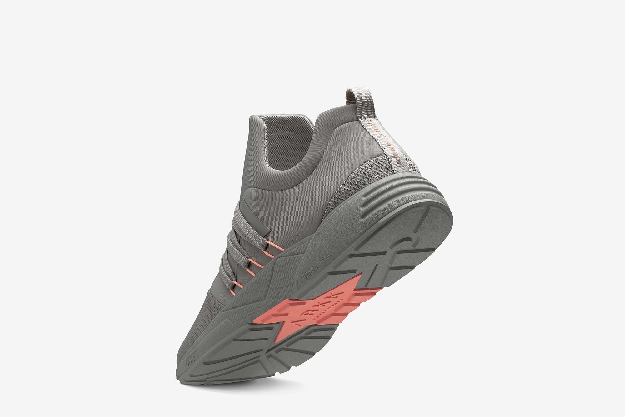 ARKK Collection Raven Mesh S-E15 Ash Radiant Coral - Men Raven Ash Radiant Coral