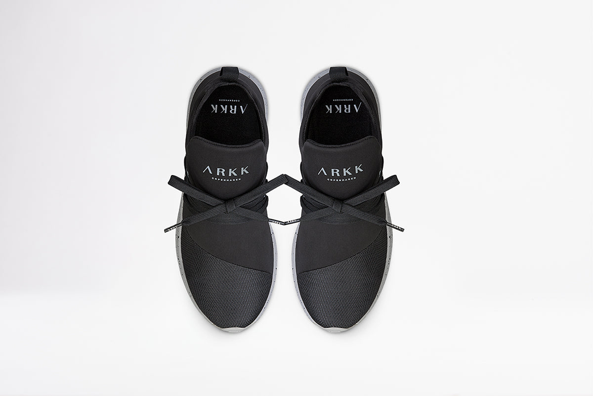 ARKK Collection Raven Mesh S-E15 Black Grey Spray - Women Raven Black