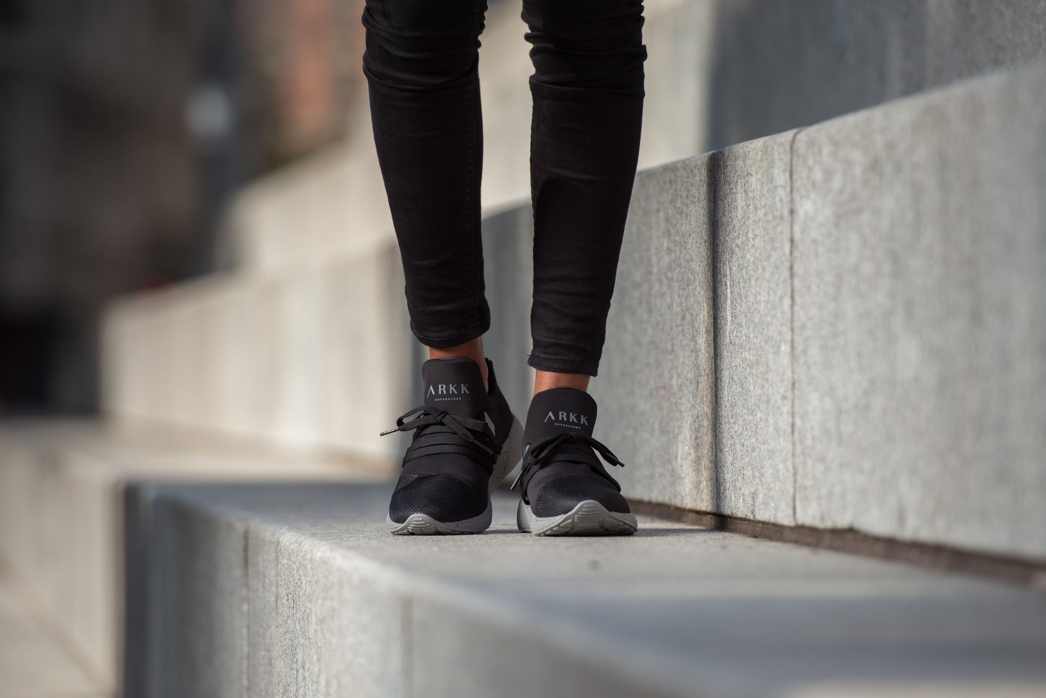 ARKK Collection Raven Mesh S-E15 Black Grey Spray - Women Raven Black