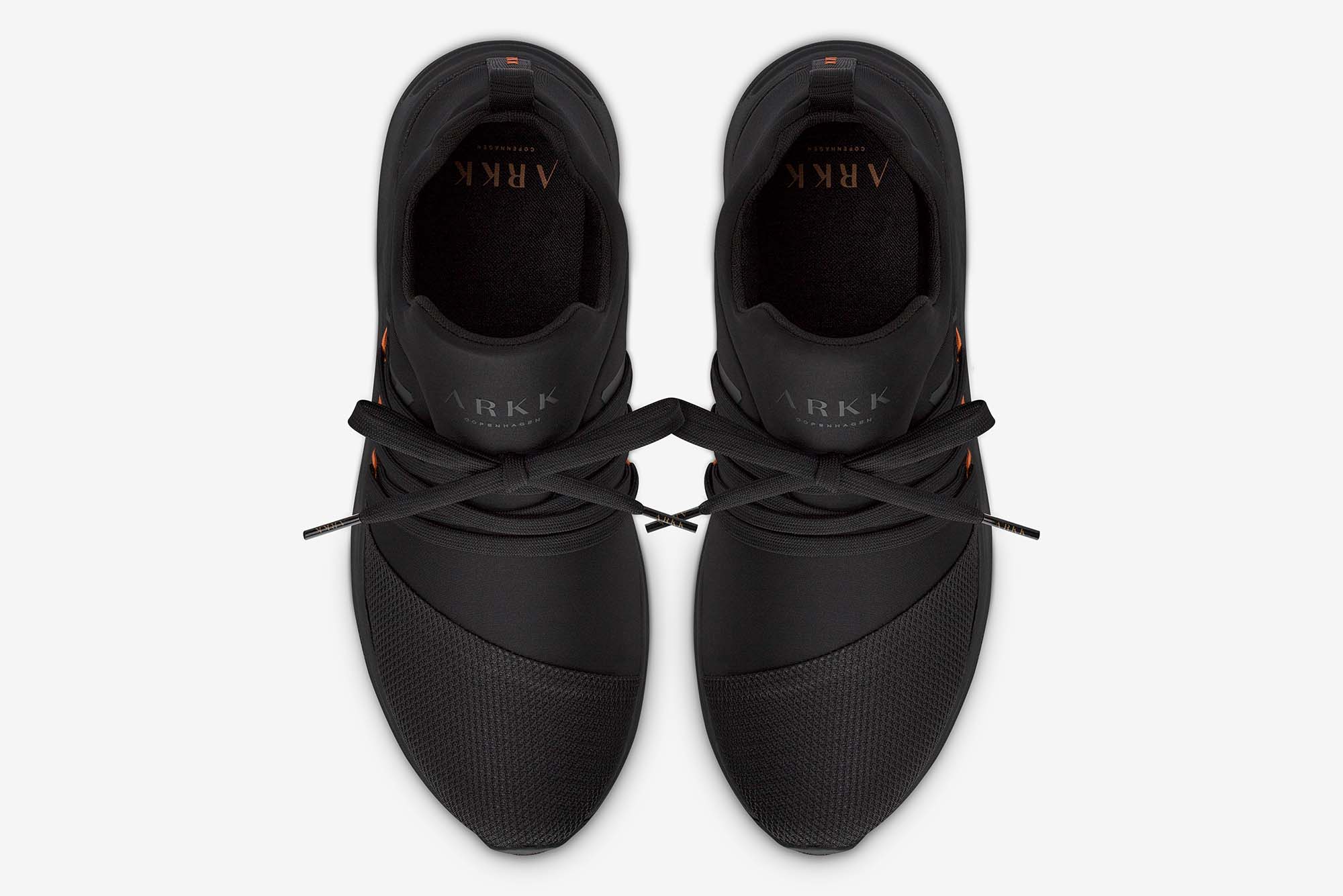 ARKK Collection Raven Mesh S-E15 Black Orange - Men Raven Black