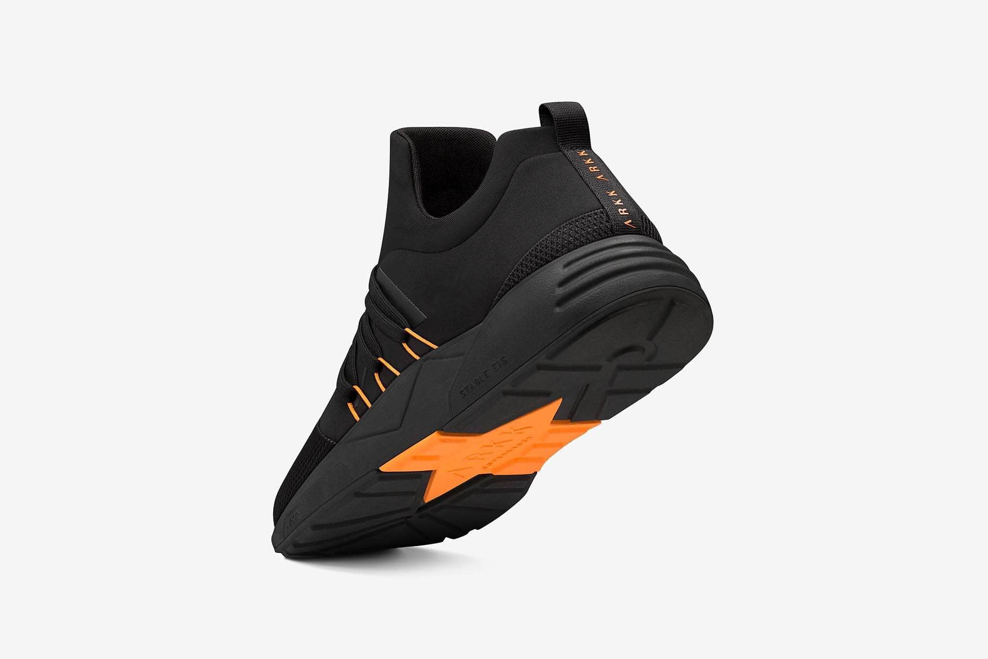 ARKK Collection Raven Mesh S-E15 Black Orange - Women Raven Black