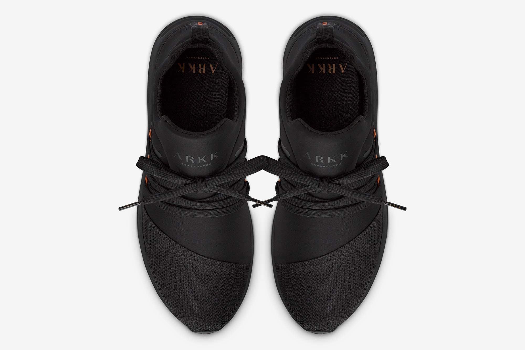 ARKK Collection Raven Mesh S-E15 Black Orange - Women Raven Black