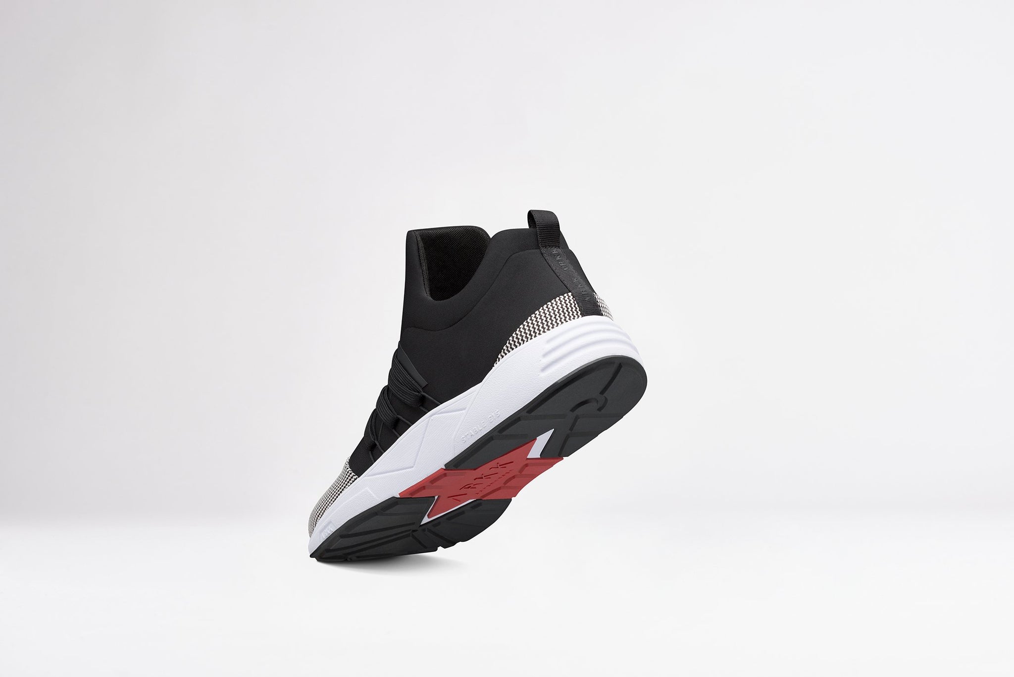 ARKK Copenhagen - Iconic Line Raven Mesh S-E15 Black White-MEN Raven Black