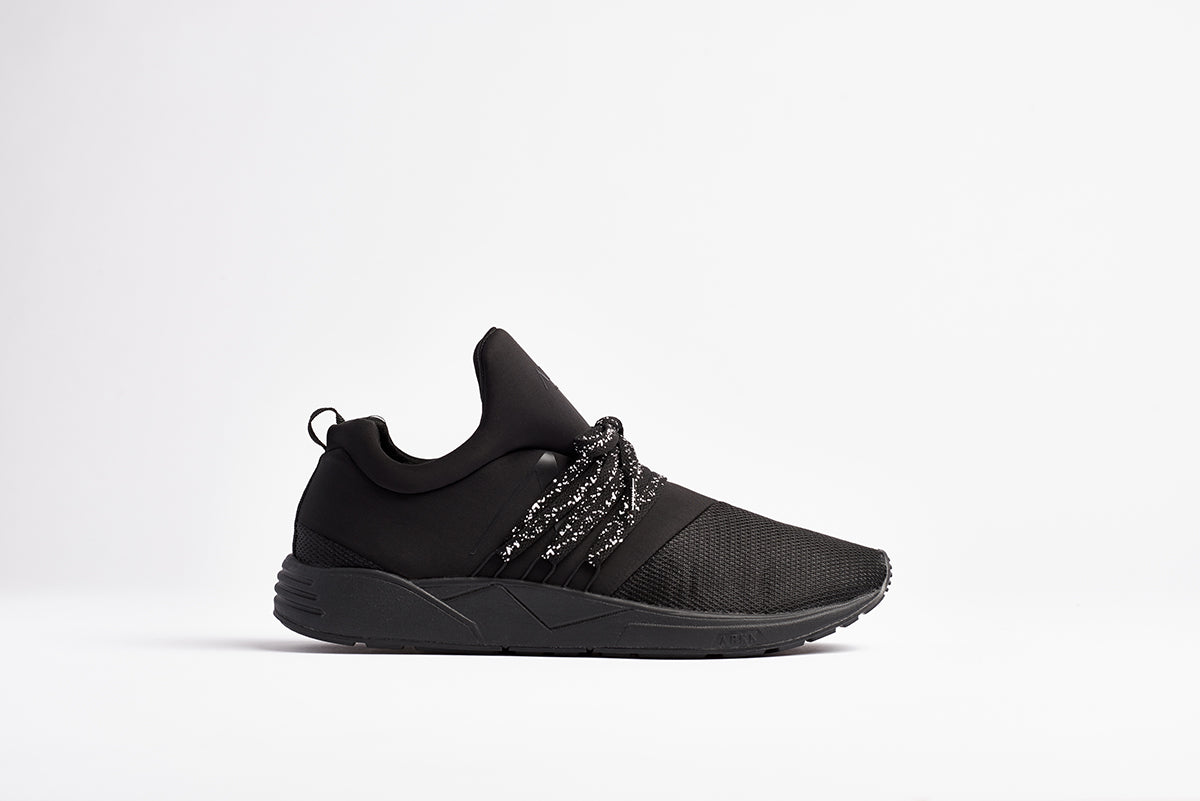 ARKK Collection Raven Mesh S-E15 Black White Spray - Men Raven Black