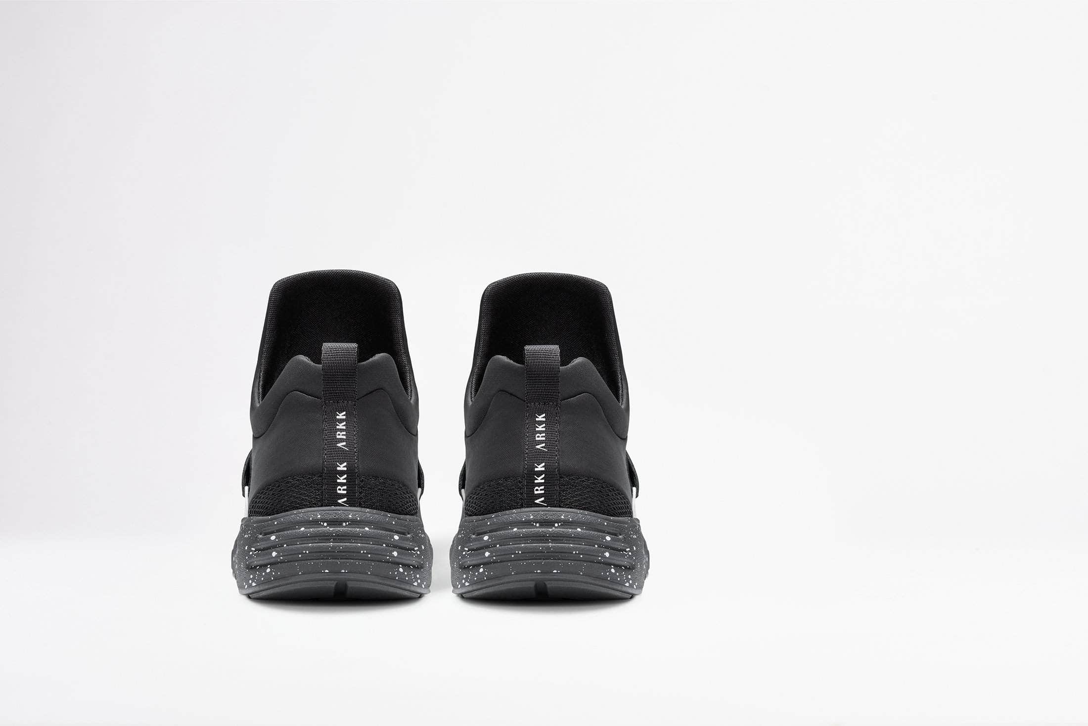 ARKK Collection Raven Mesh S-E15 Black White Spray - Men Raven Black