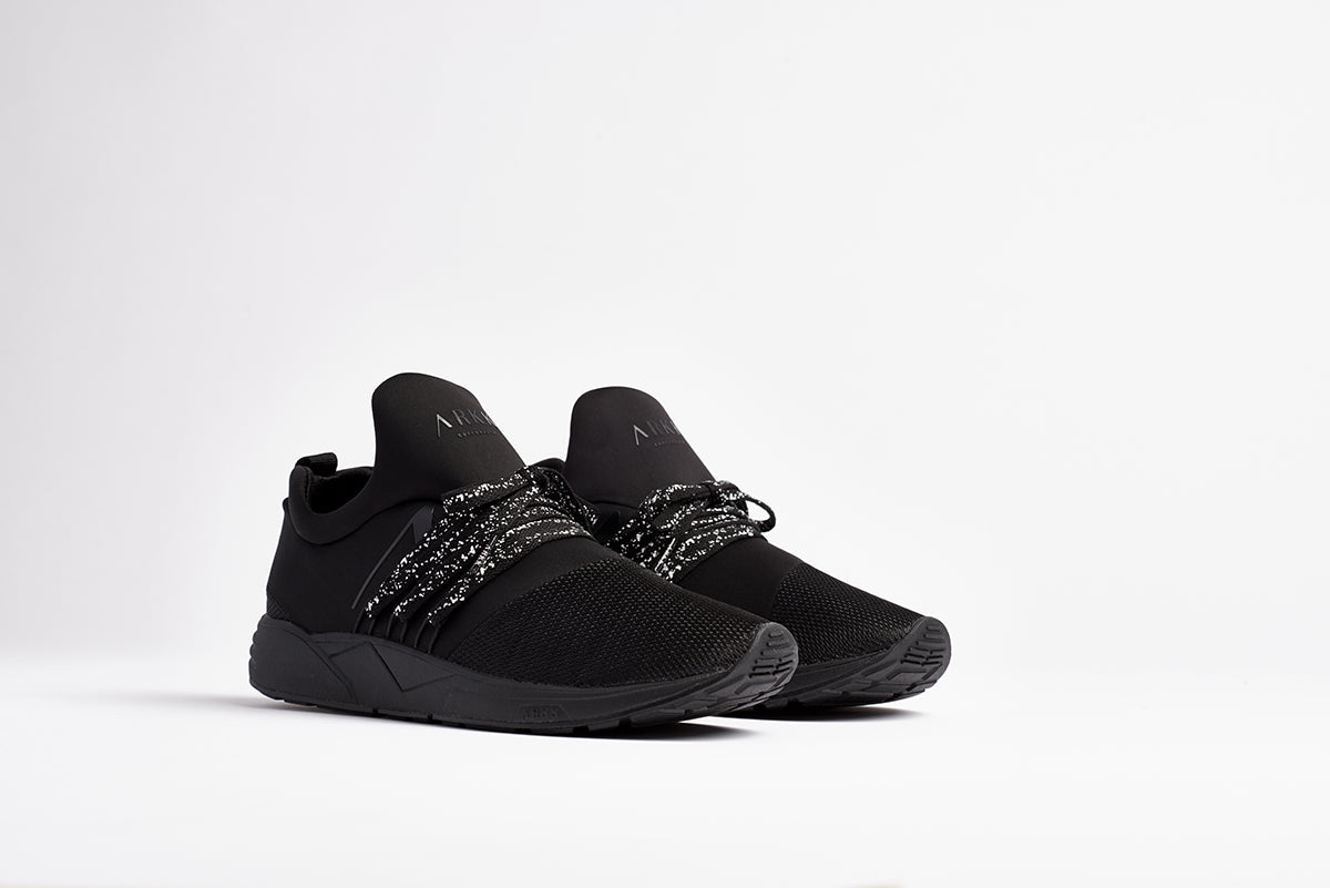 ARKK Collection Raven Mesh S-E15 Black White Spray - Women Raven Black