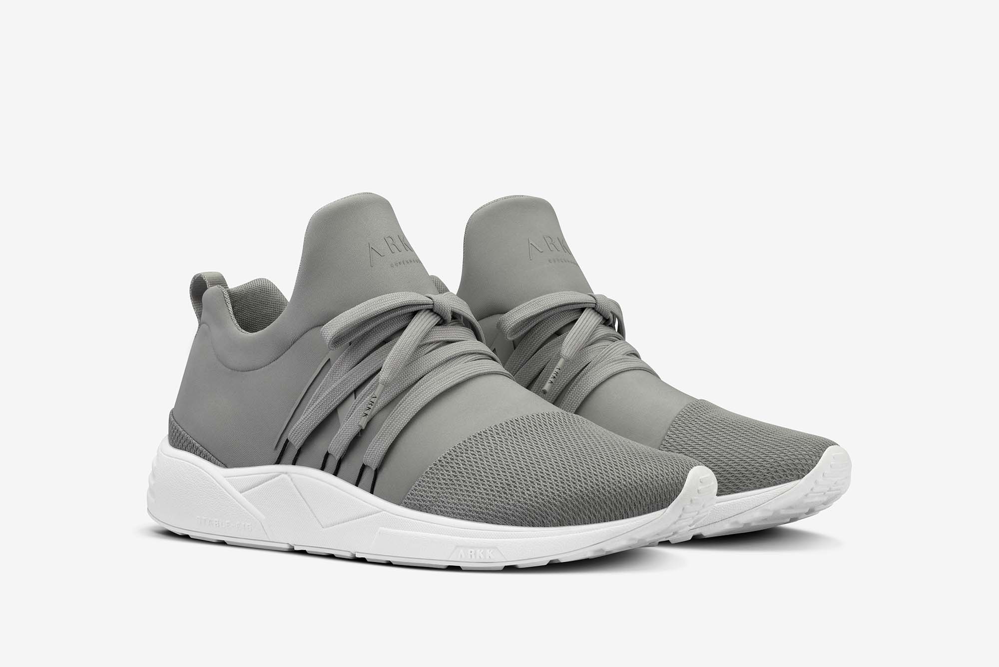 ARKK Collection Raven Mesh S-E15 Grey Black - Men Raven Grey