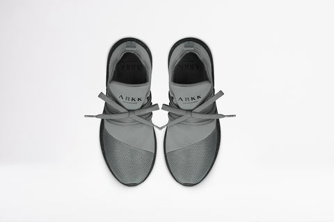 ARKK Collection Raven Mesh S-E15 Grey Black Spray - Men Raven Grey