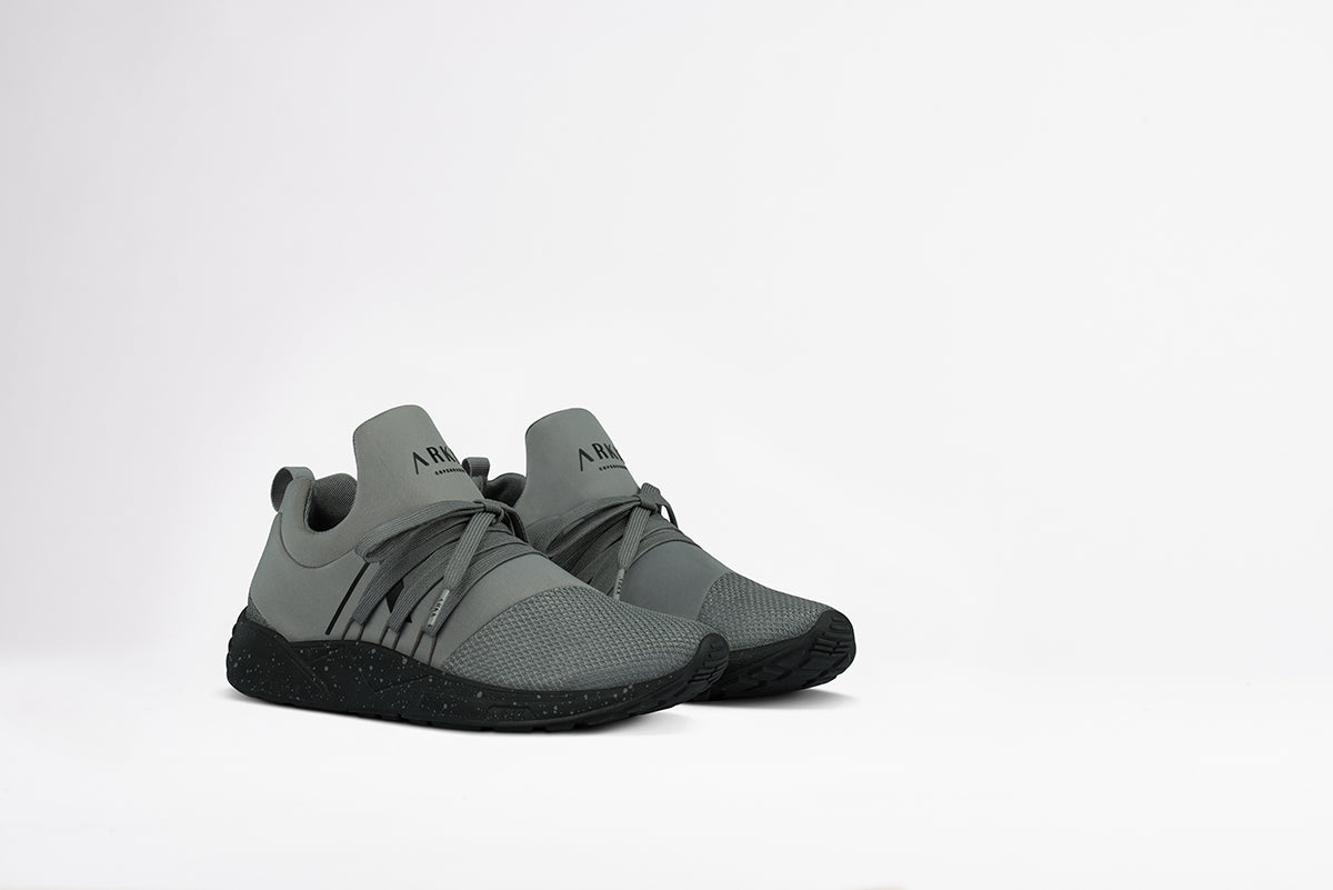 ARKK Collection Raven Mesh S-E15 Grey Black Spray - Men Raven Grey