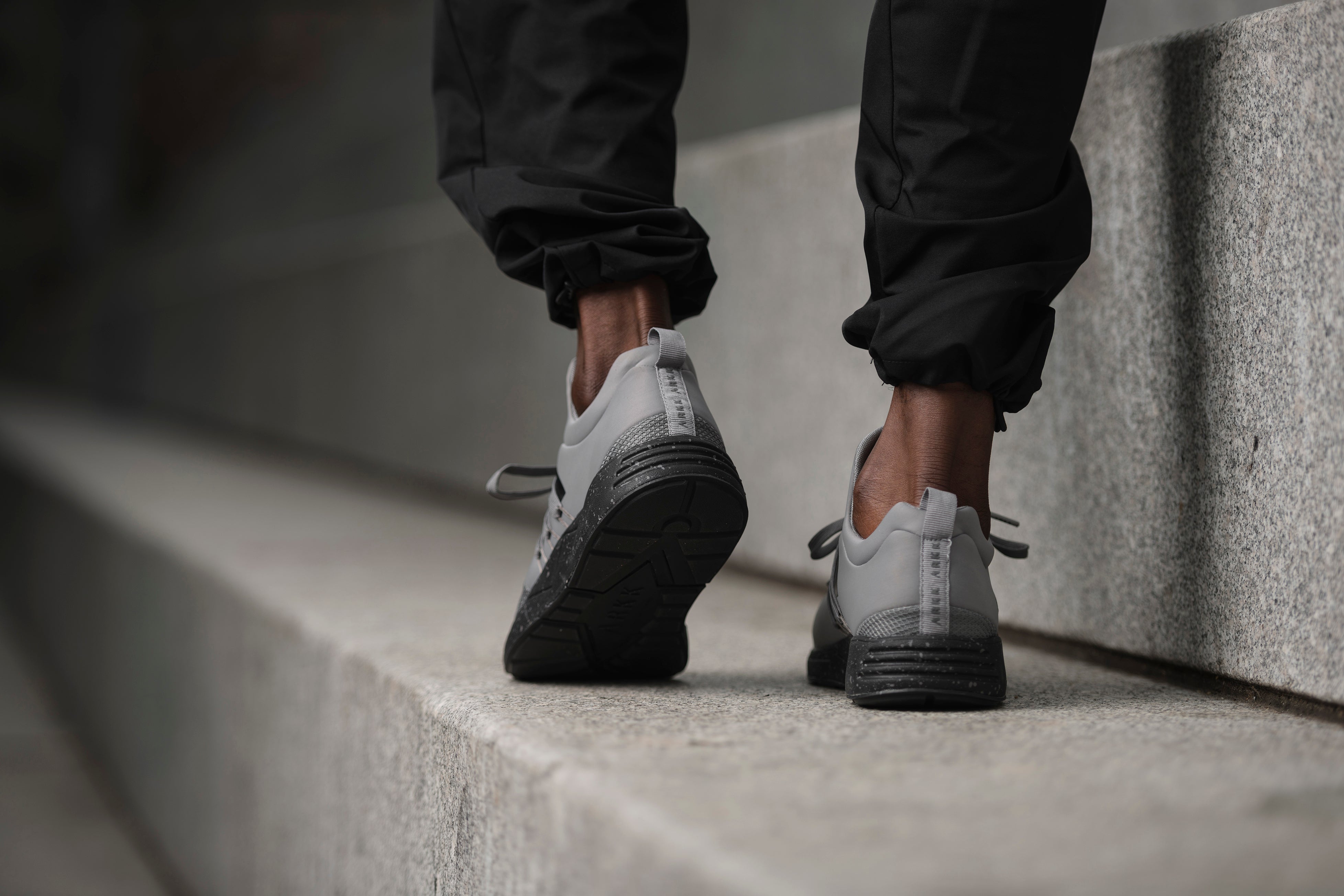ARKK Collection Raven Mesh S-E15 Grey Black Spray - Men Raven Grey