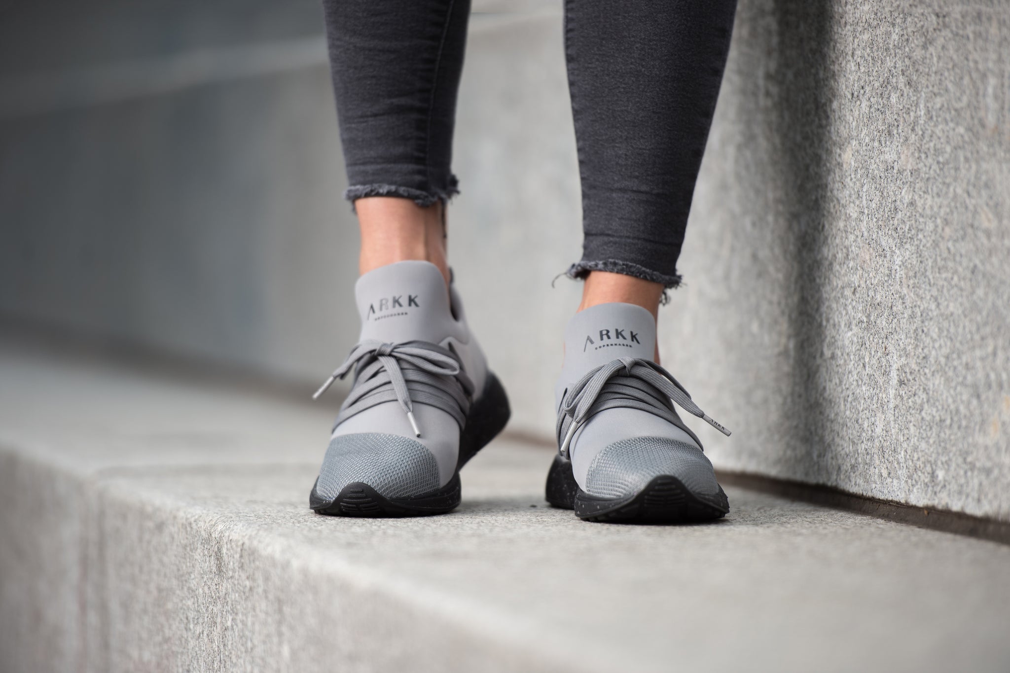 ARKK Collection Raven Mesh S-E15 Grey Black Spray - Women Raven Grey