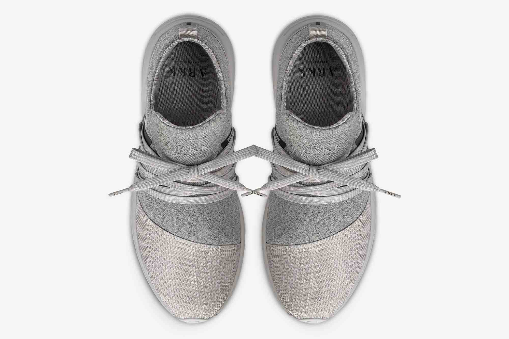 ARKK Collection Raven Mesh S-E15 Grey Melange-Men Raven Grey