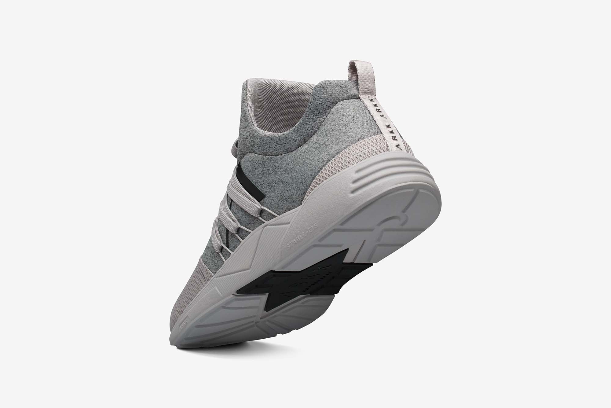 ARKK Collection Raven Mesh S-E15 Grey Melange-Men Raven Grey