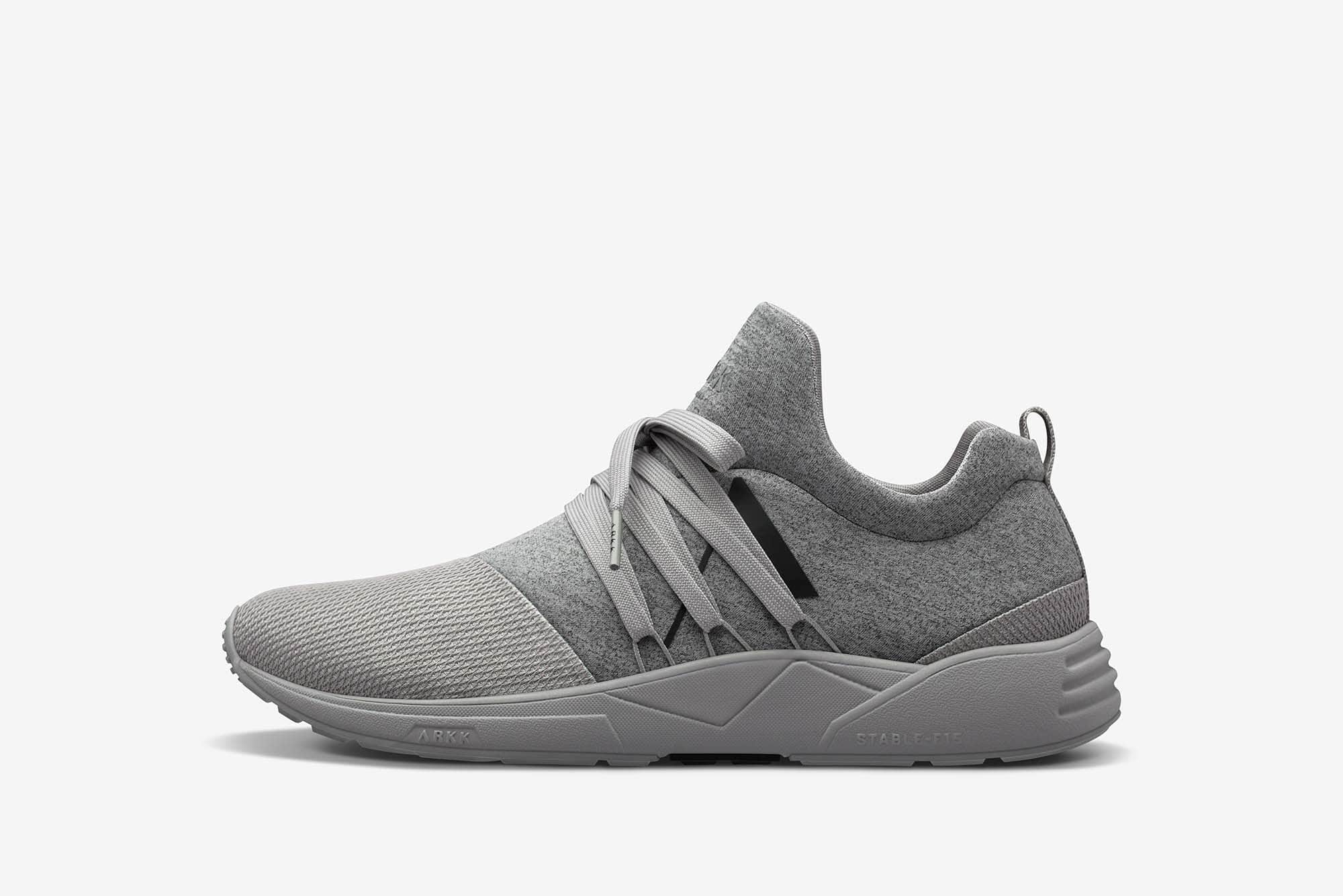 ARKK Collection Raven Mesh S-E15 Grey Melange-Women Raven Grey