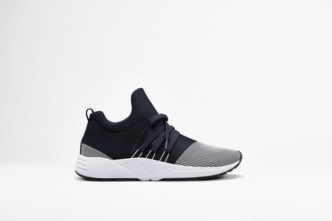 ARKK Copenhagen - Iconic Line Raven Mesh S-E15 Midnight White-MEN Raven Midnight
