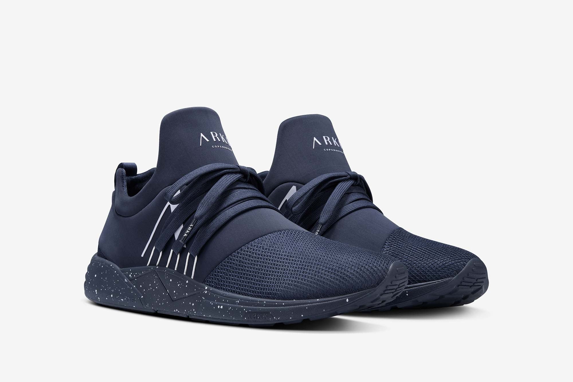 ARKK Collection Raven Mesh S-E15 Navy White Spray - Women Raven Navy