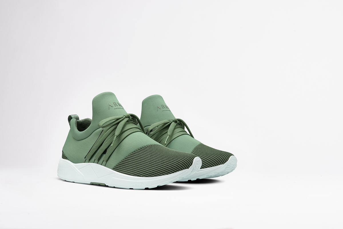 ARKK Collection Raven Mesh S-E15 Sage Green Black - Women Raven Dusty Green