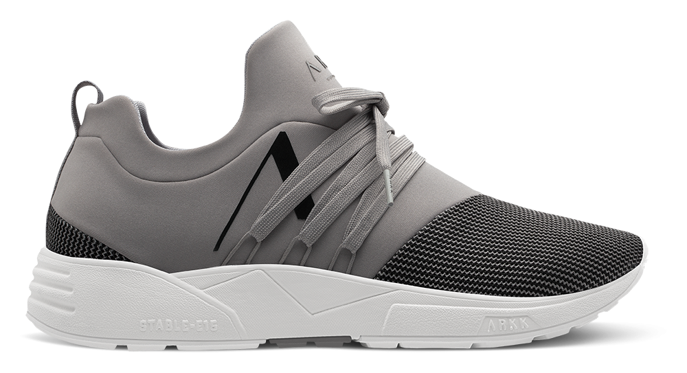 ARKK Collection Raven Mesh S-E15 | Silver Grey Black | Men Raven