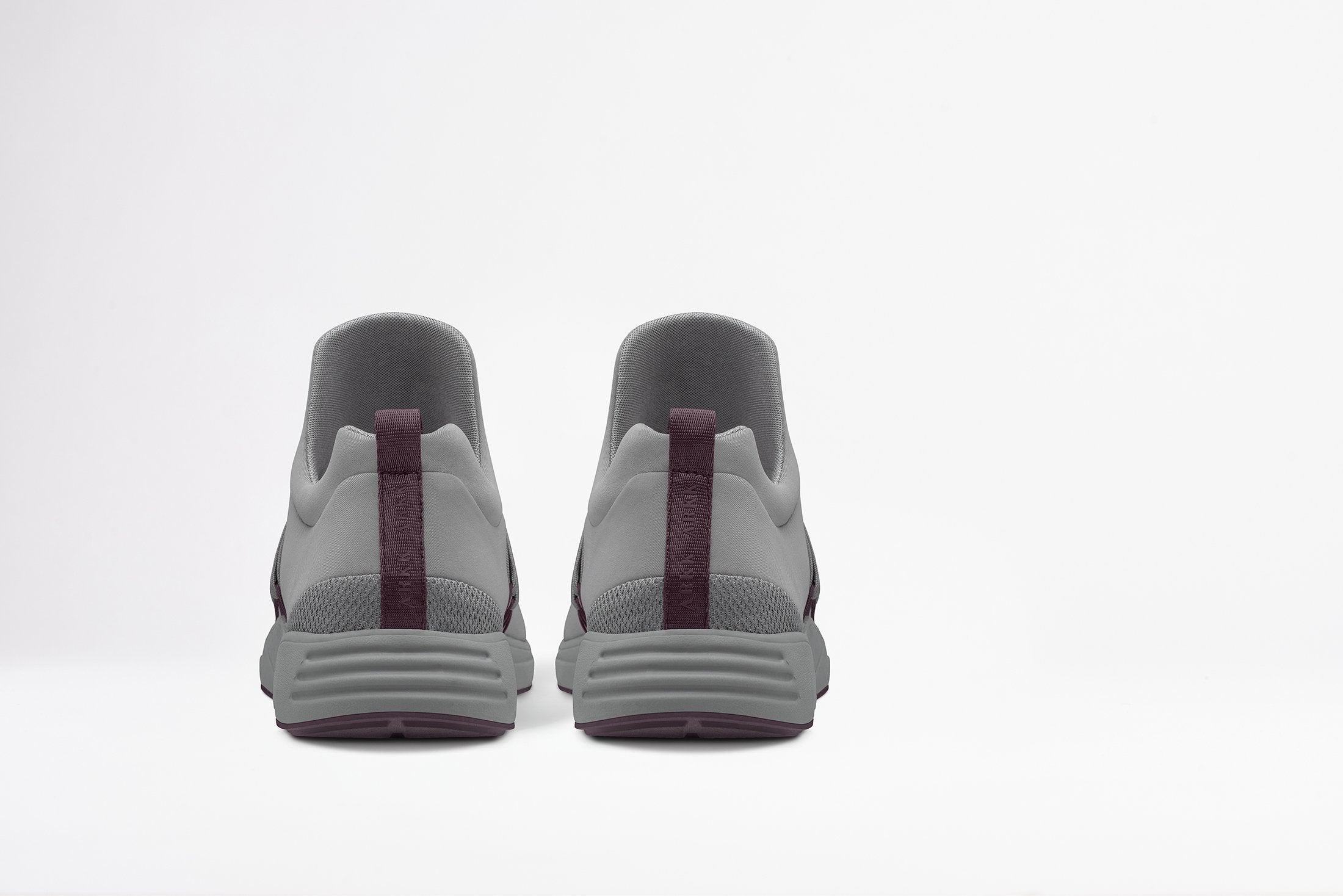 ARKK Copenhagen - Essential Line Raven Mesh S-E15 Titanium Dark Bordeaux-MEN Raven Titanium