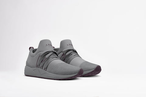 ARKK Copenhagen - Essential Line Raven Mesh S-E15 Titanium Dark Bordeaux-WOMEN Raven Titanium