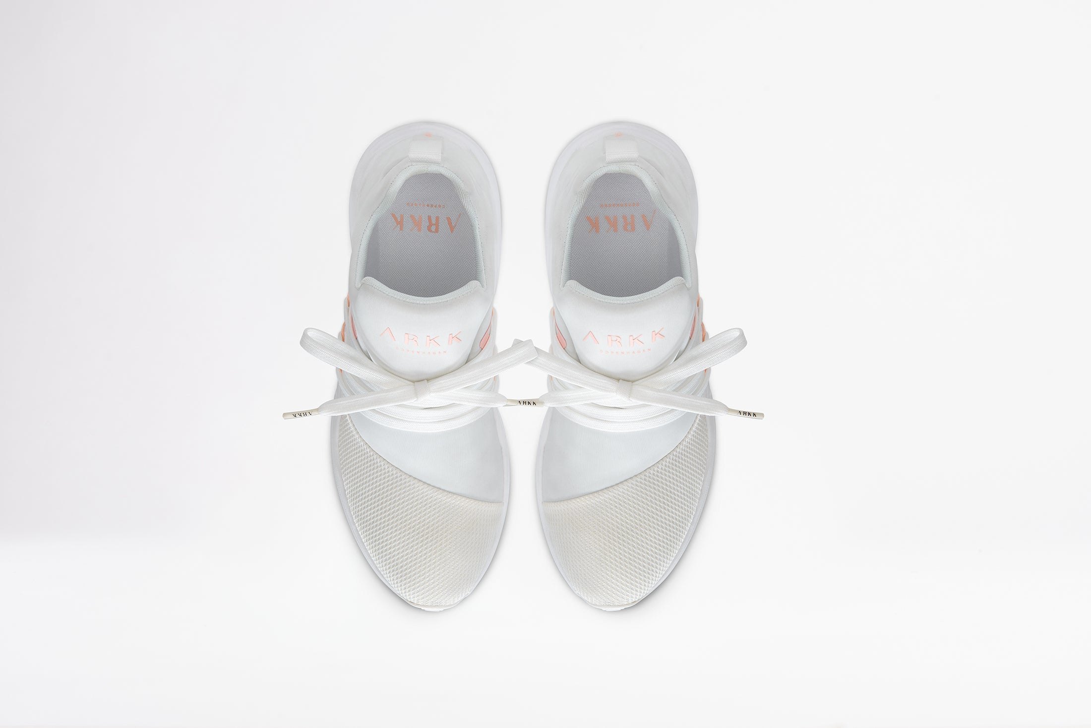 ARKK Collection Raven Mesh S-E15 | White Peach | Women Raven White