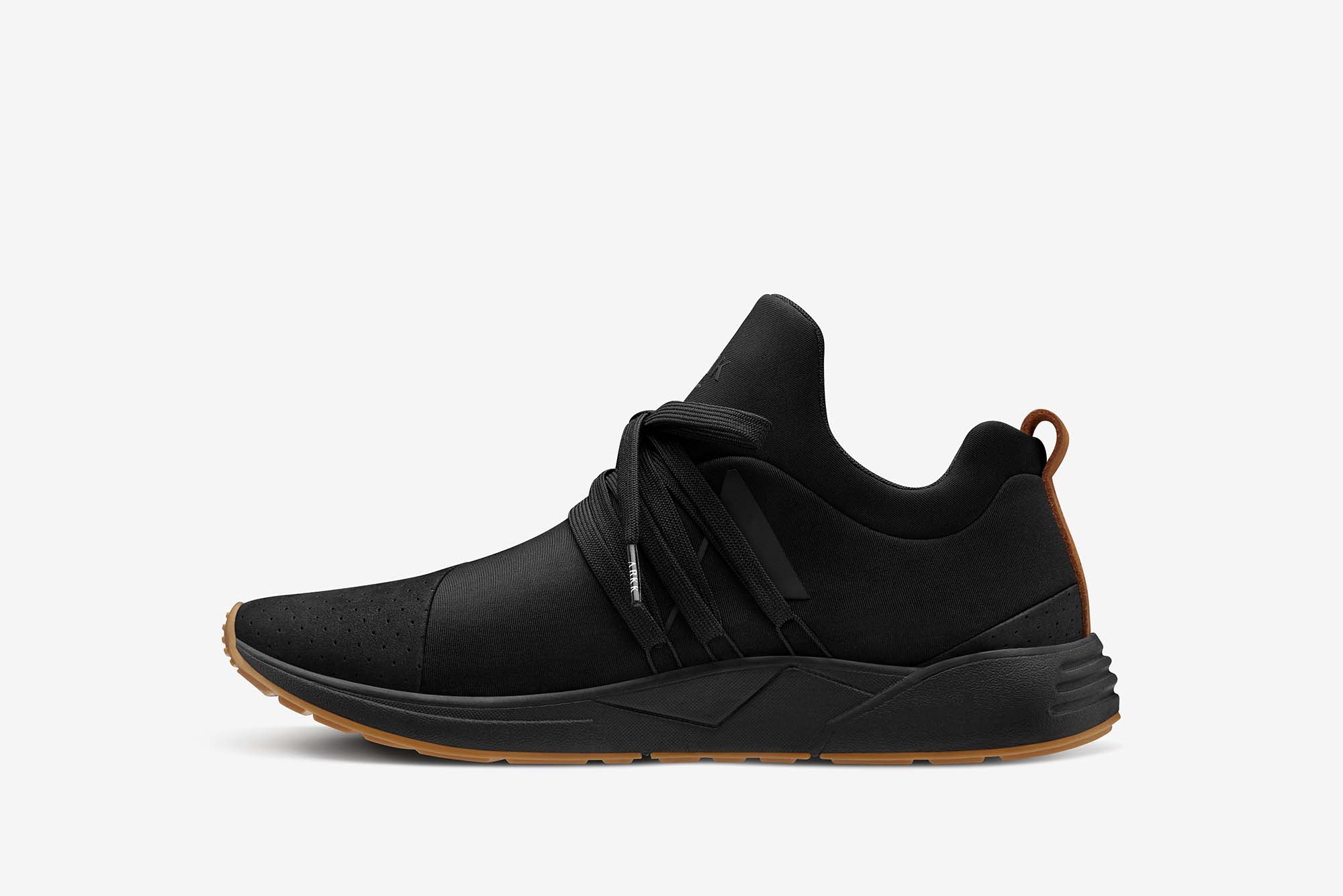 ARKK Collection Raven Nubuck S-E15 | Black Brown Gum | Men Raven Black Brown Gum
