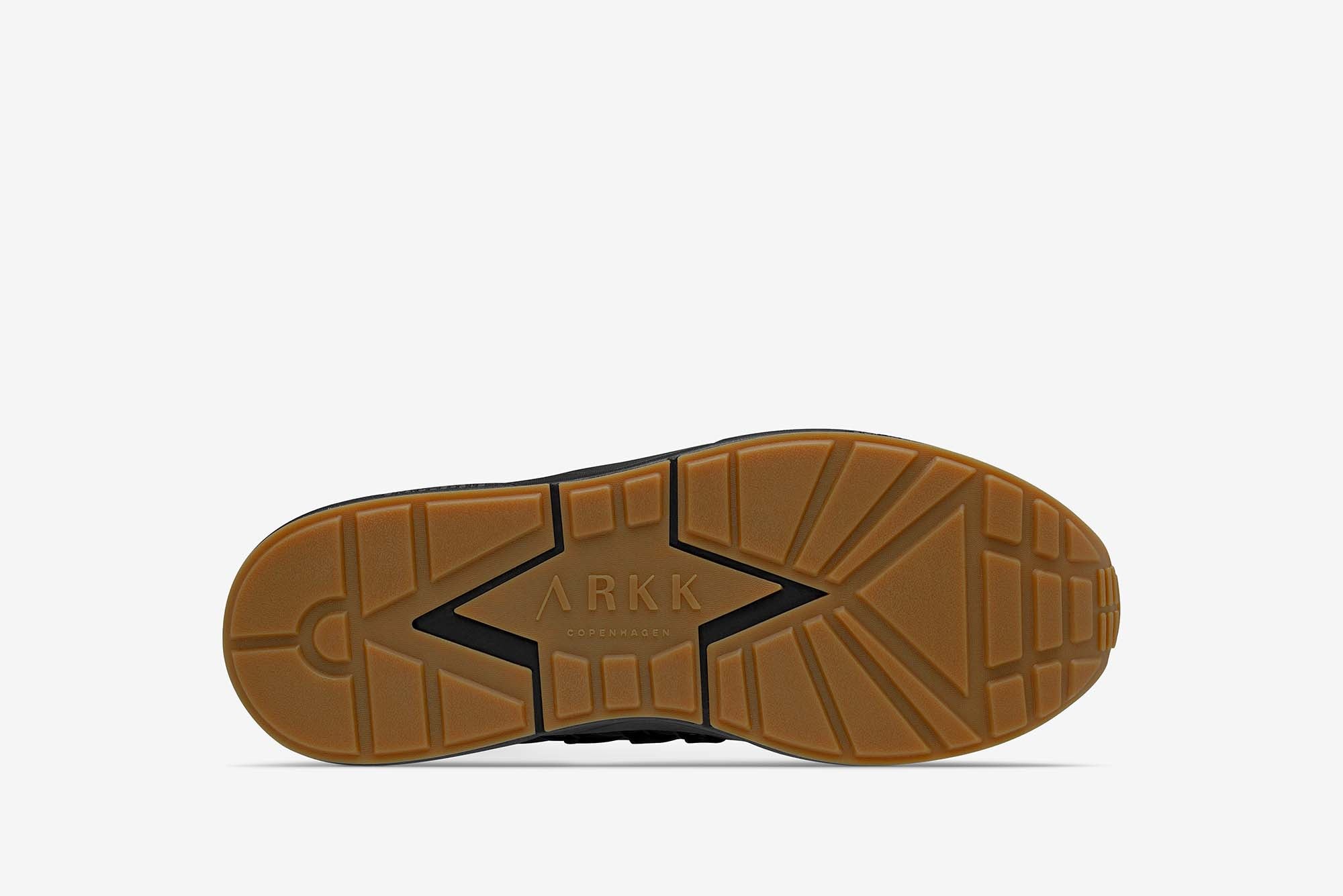 ARKK Collection Raven Nubuck S-E15 | Black Brown Gum | Women Raven Black Brown Gum