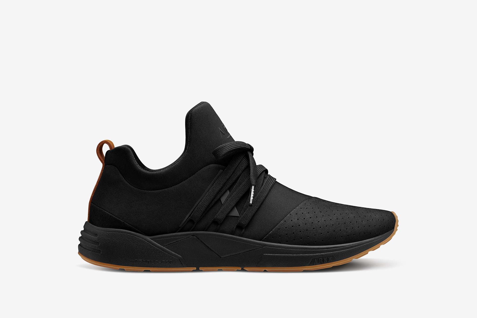 ARKK Collection Raven Nubuck S-E15 | Black Brown Gum | Women Raven Black Brown Gum