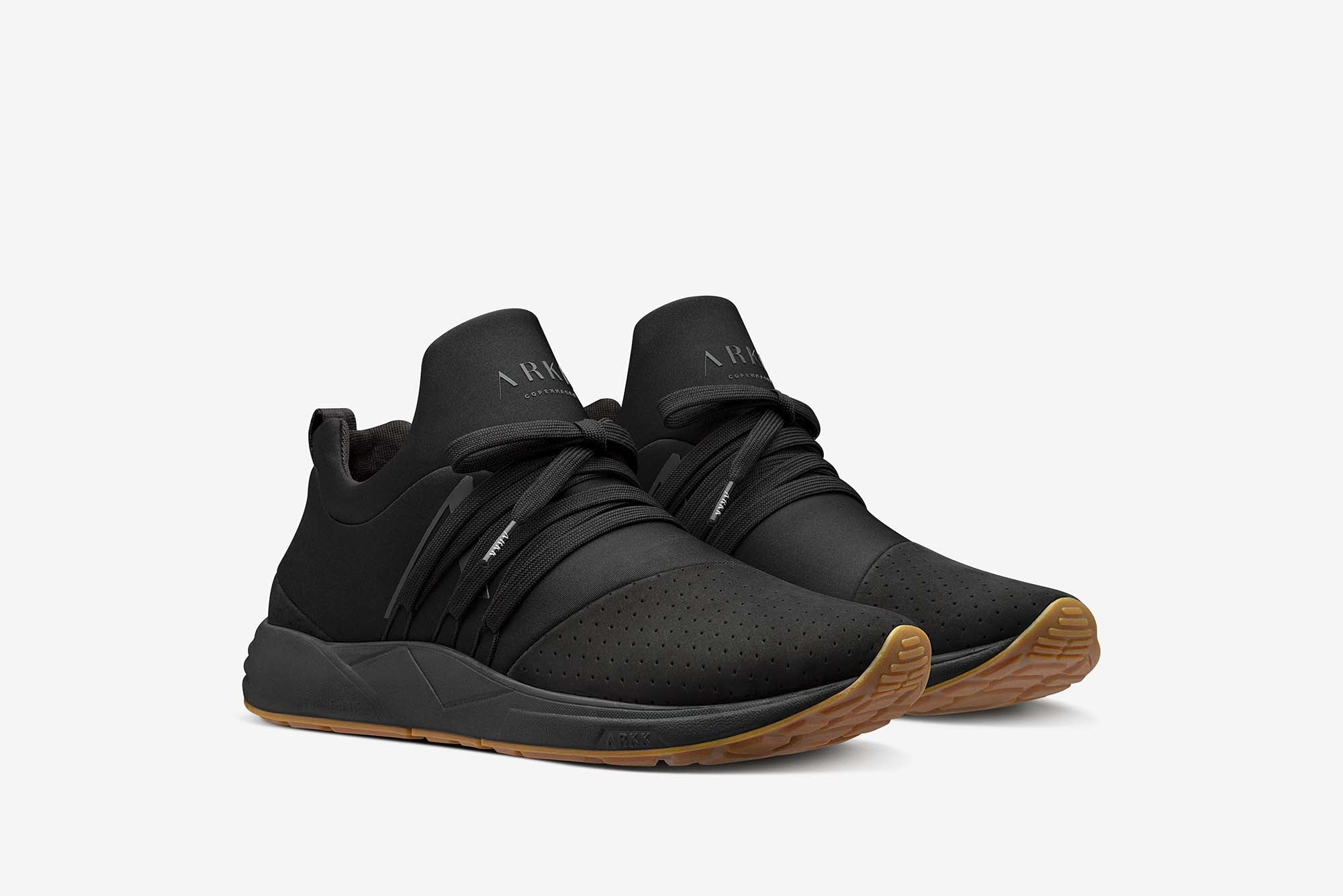 ARKK Collection Raven Nubuck S-E15 | Black Gum | Men Raven Black