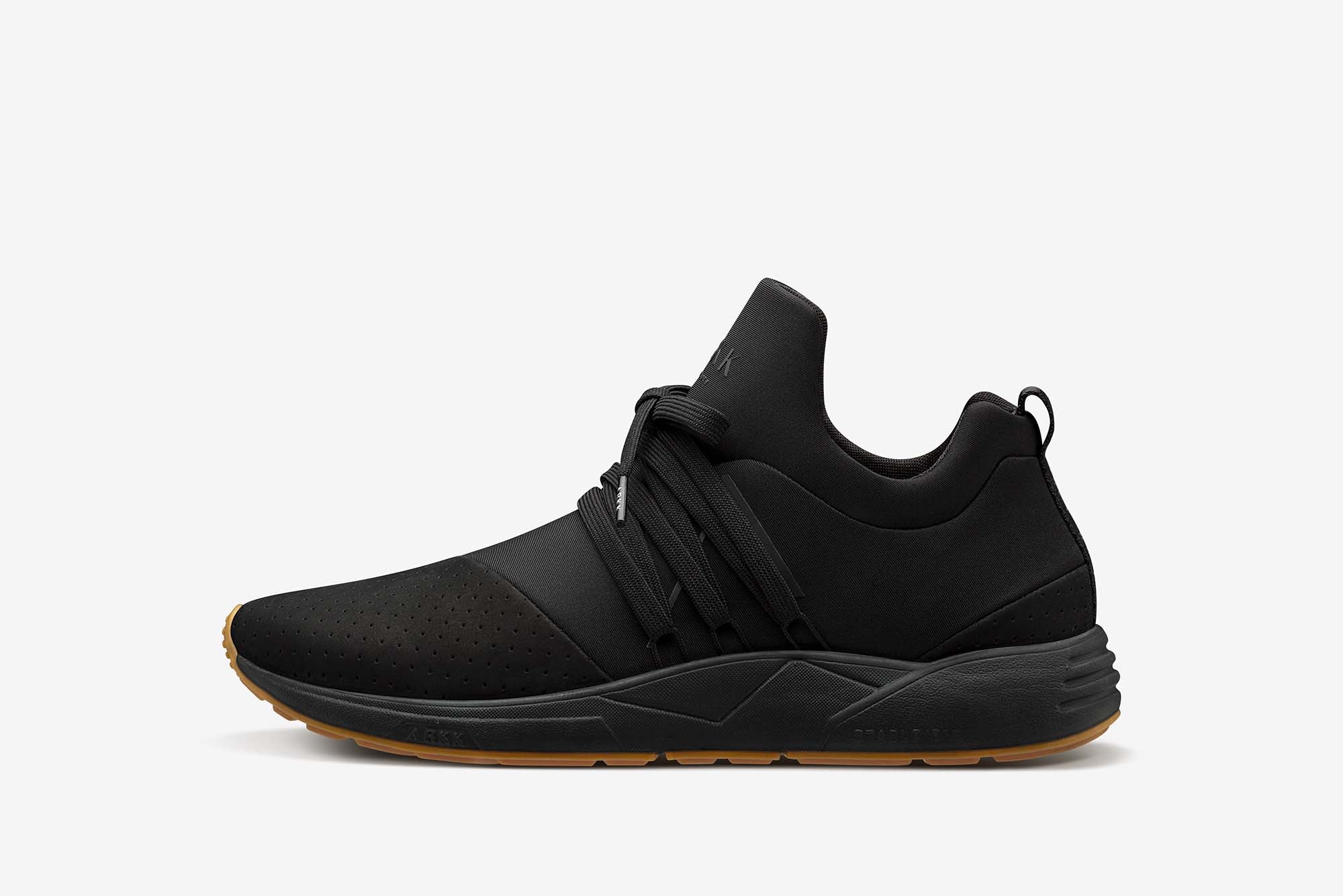 ARKK Collection Raven Nubuck S-E15 | Black Gum | Men Raven Black