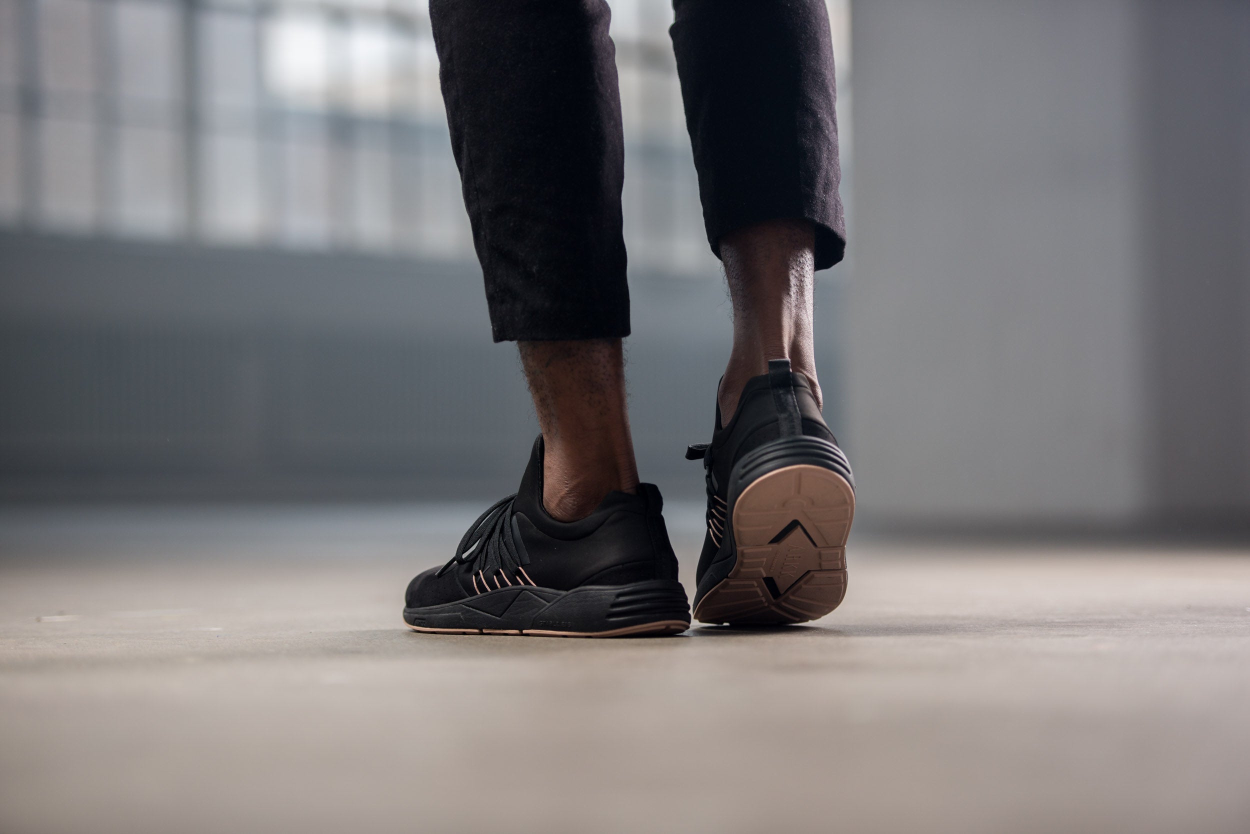 ARKK Collection Raven Nubuck S-E15 Black Roebuck - Men Raven Black