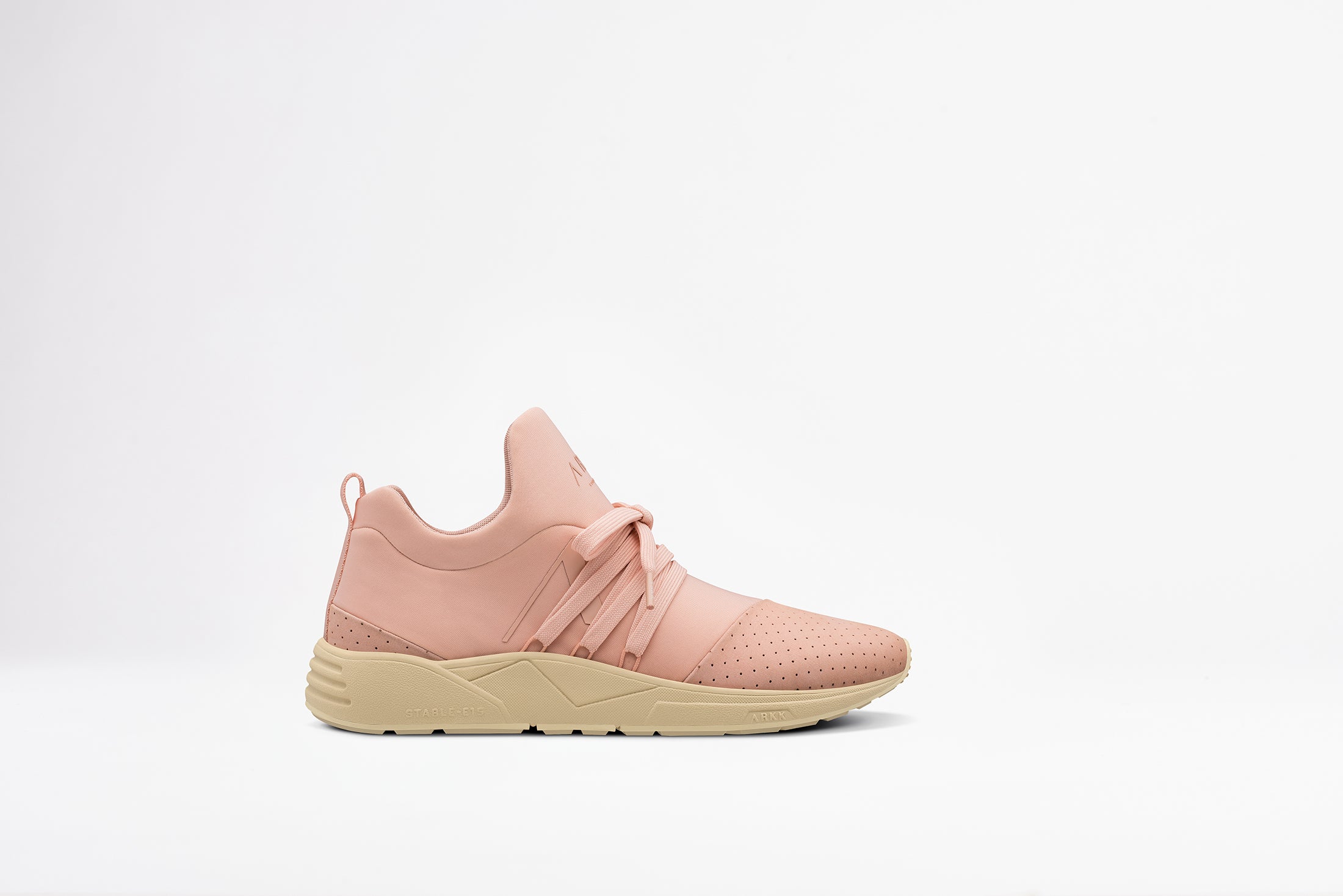 ARKK Collection Raven Nubuck S-E15 Dusty Pink Tan - Women Raven Dusty Pink
